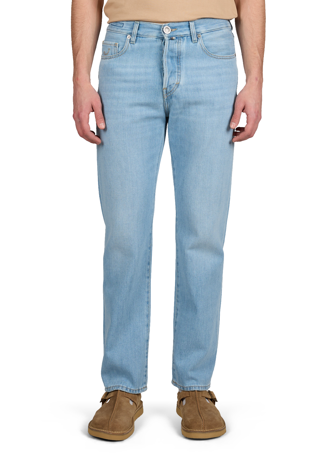 Jean droit en coton JACOB COHEN