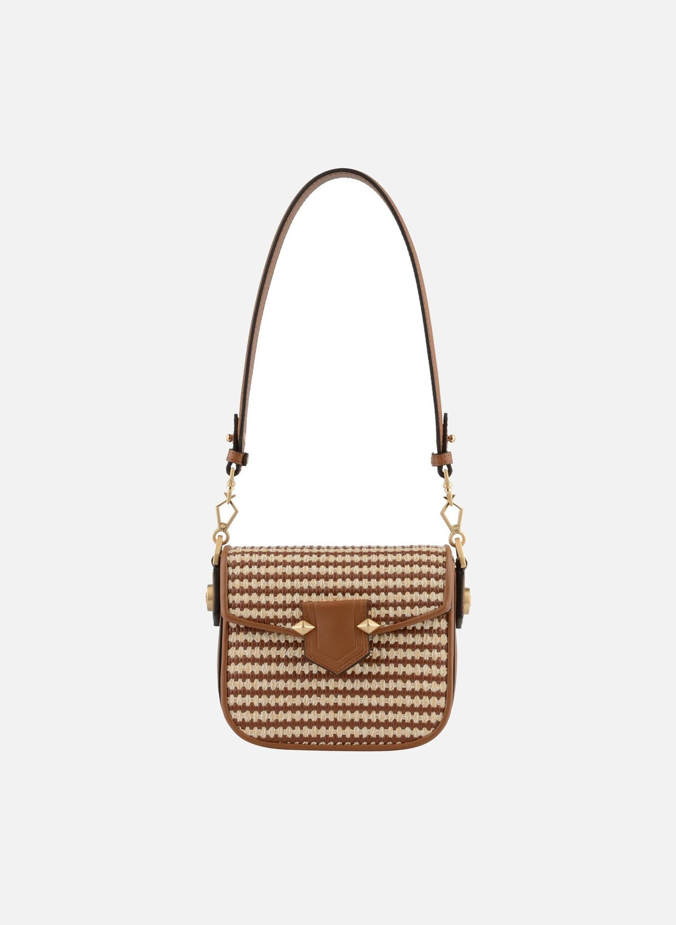 Sèvres tressé | sac porté épaule POURCHET Doré