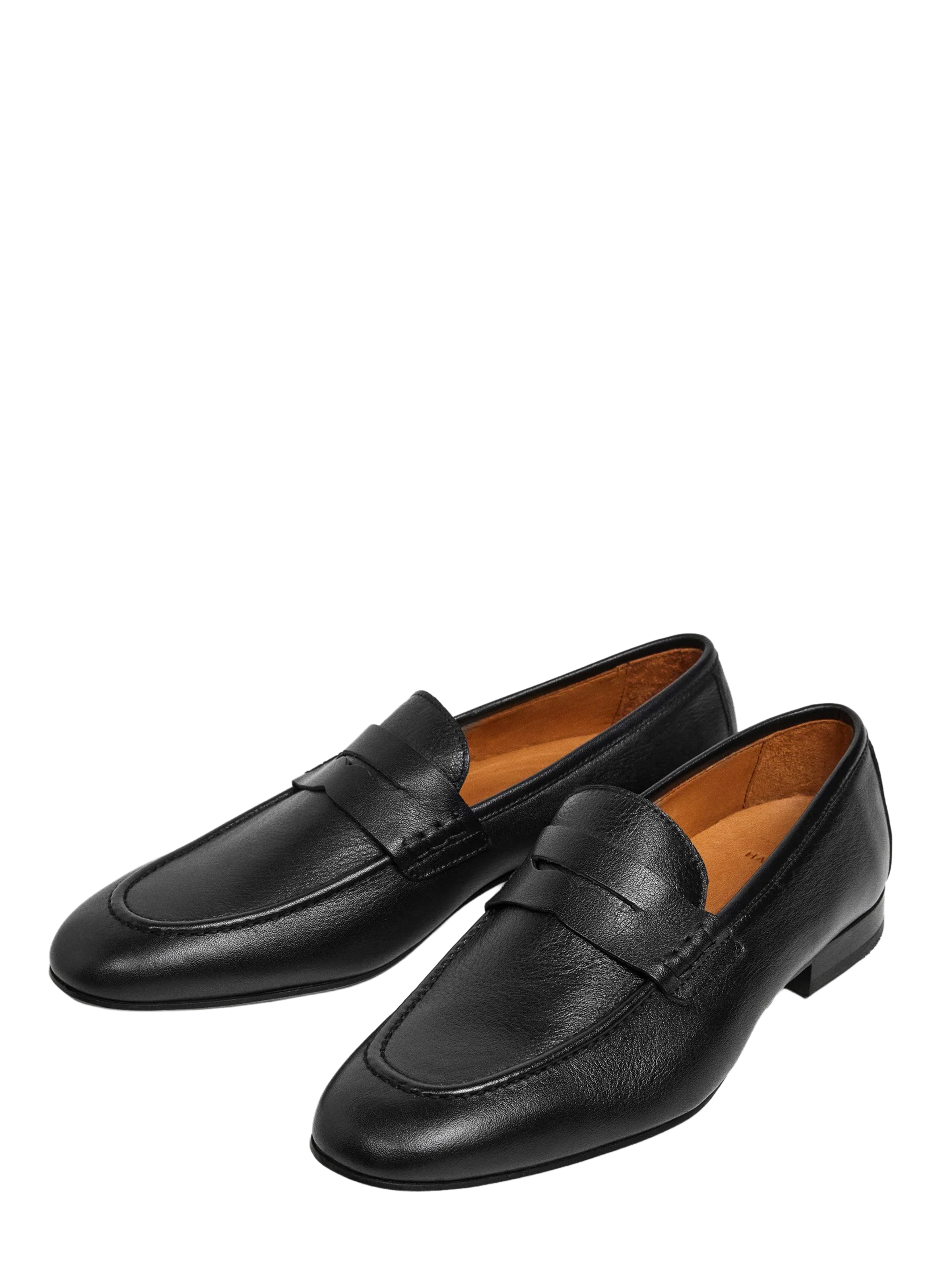 Mocassins en cuir HACKETT Noir