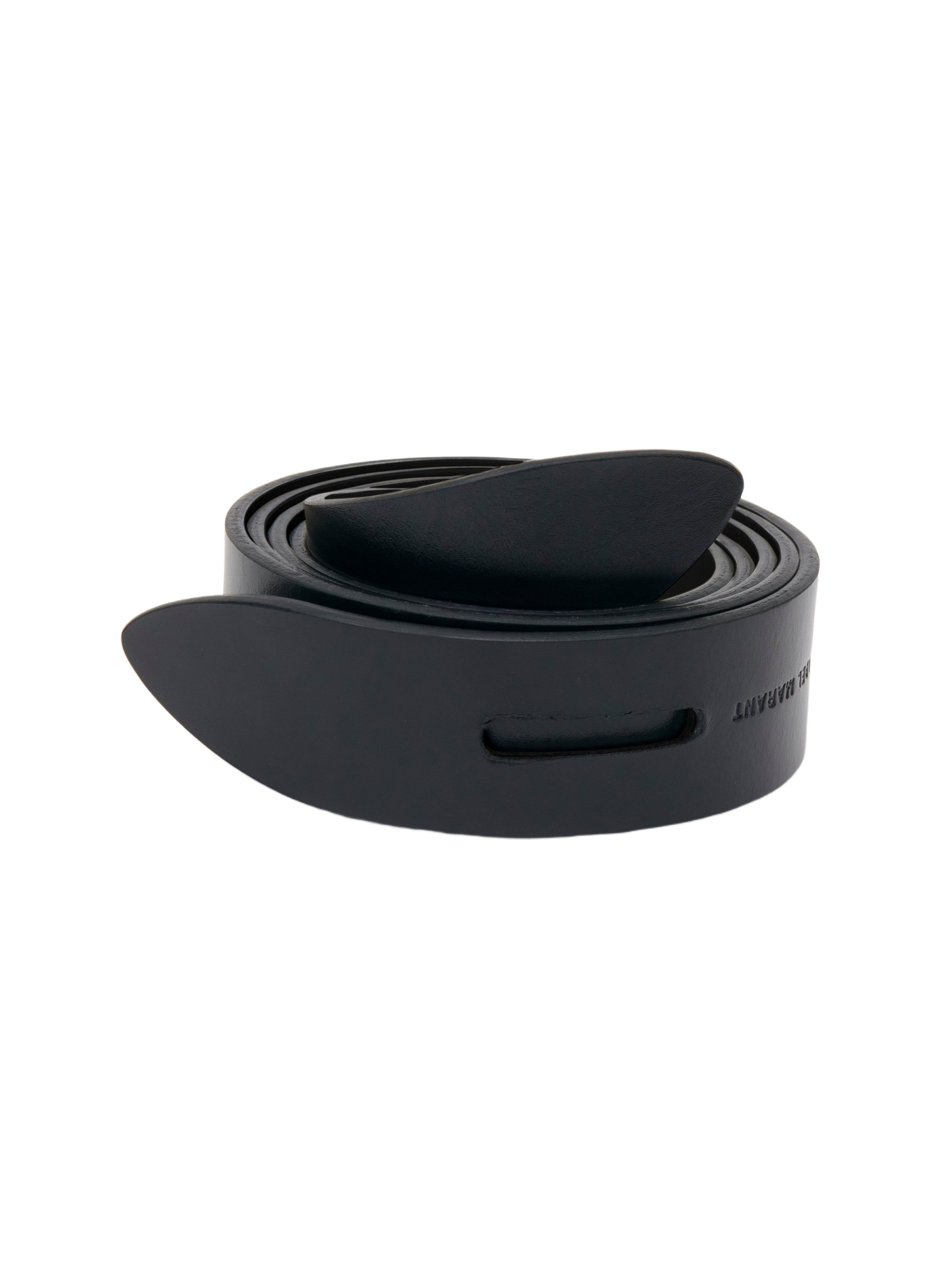 Ceinture Lecce à nouer en cuir ISABEL MARANT Noir