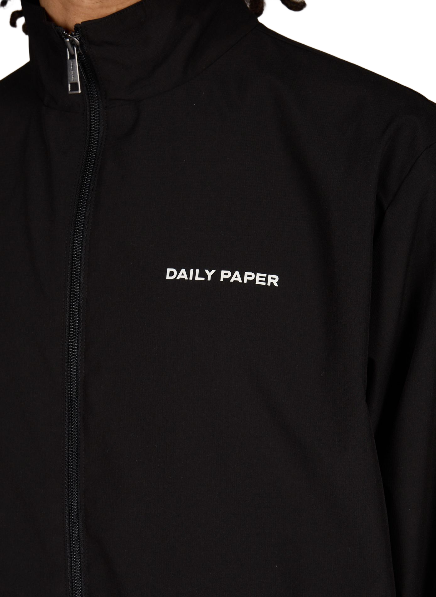Straight jacket with high collar DAILY PAPER Black