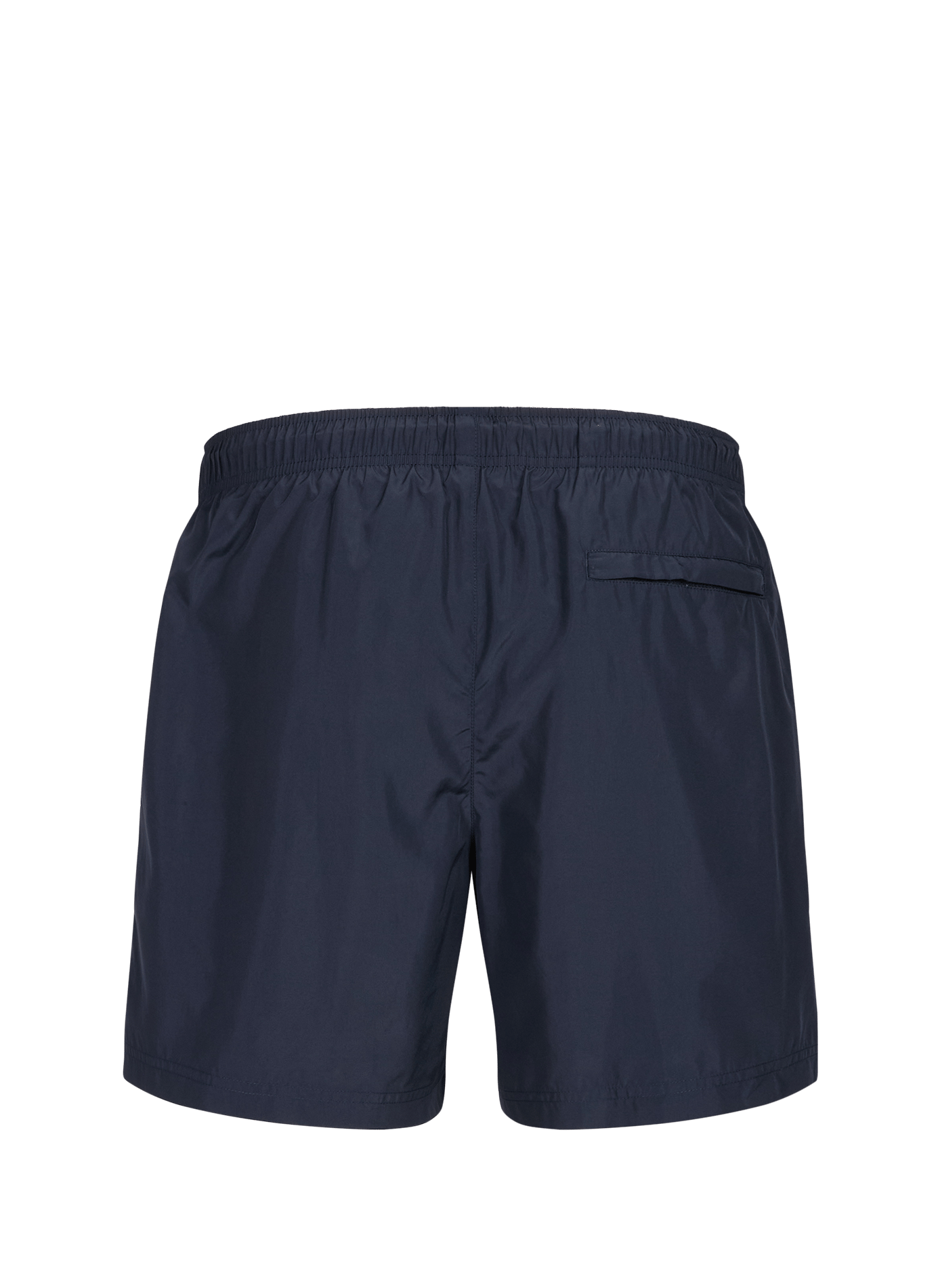 Solid mid-thigh swim shorts ETON Blue