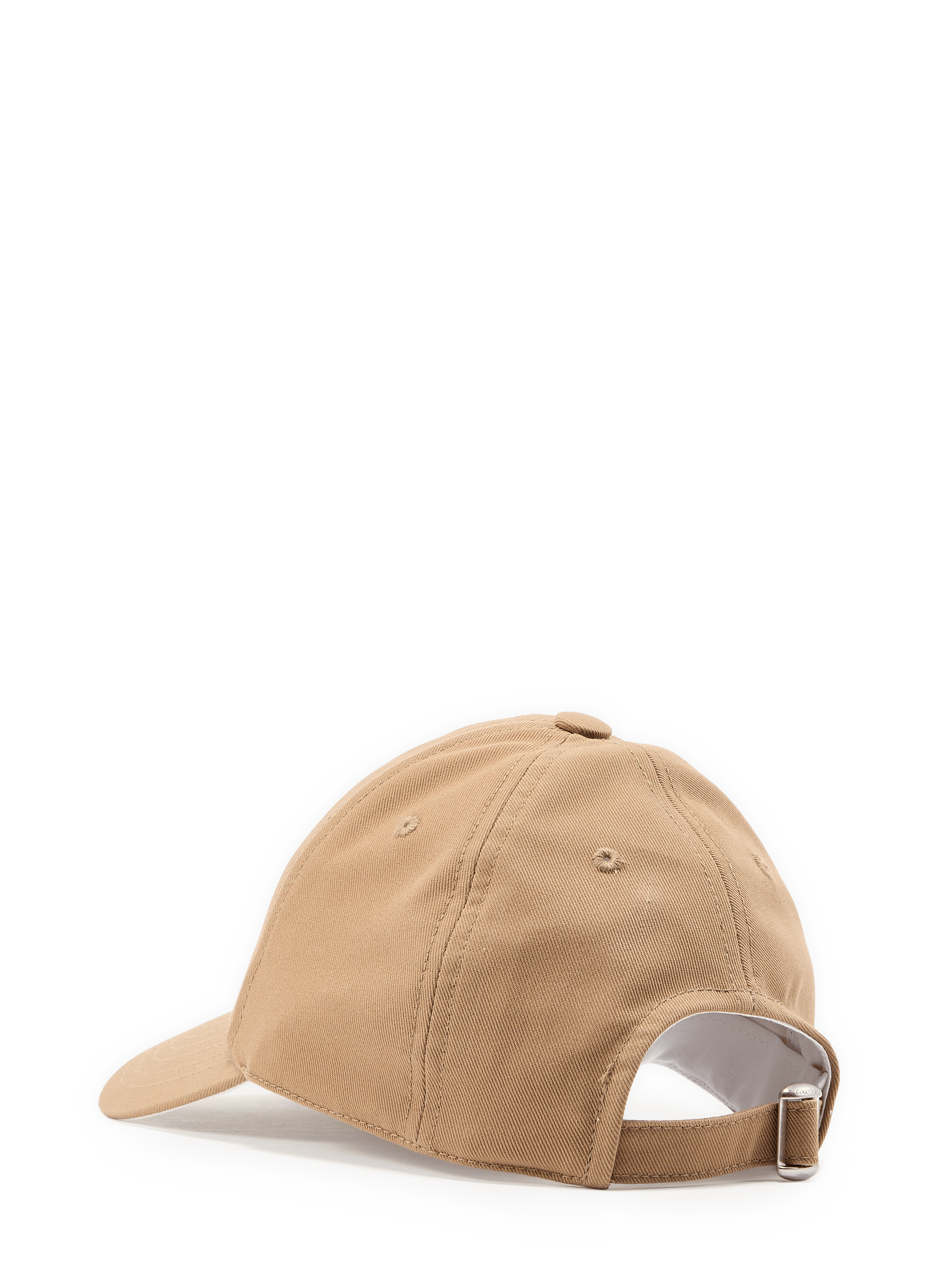 Casquette à logo en coton COURRÈGES Marron