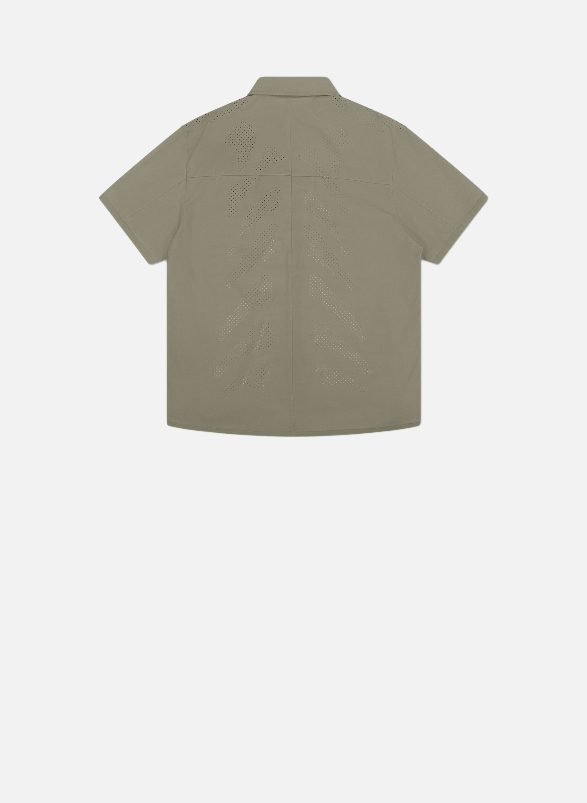 Chemise manches courtes alsoran HELIOT EMIL Kaki
