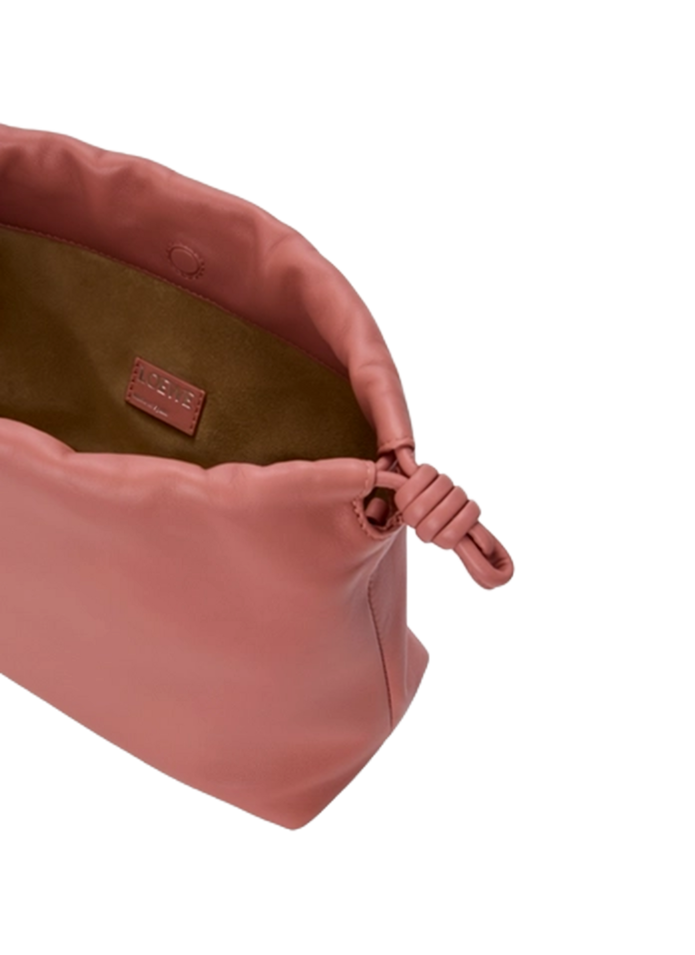 Sac Flamenco purse moyen en cuir  LOEWE Rose