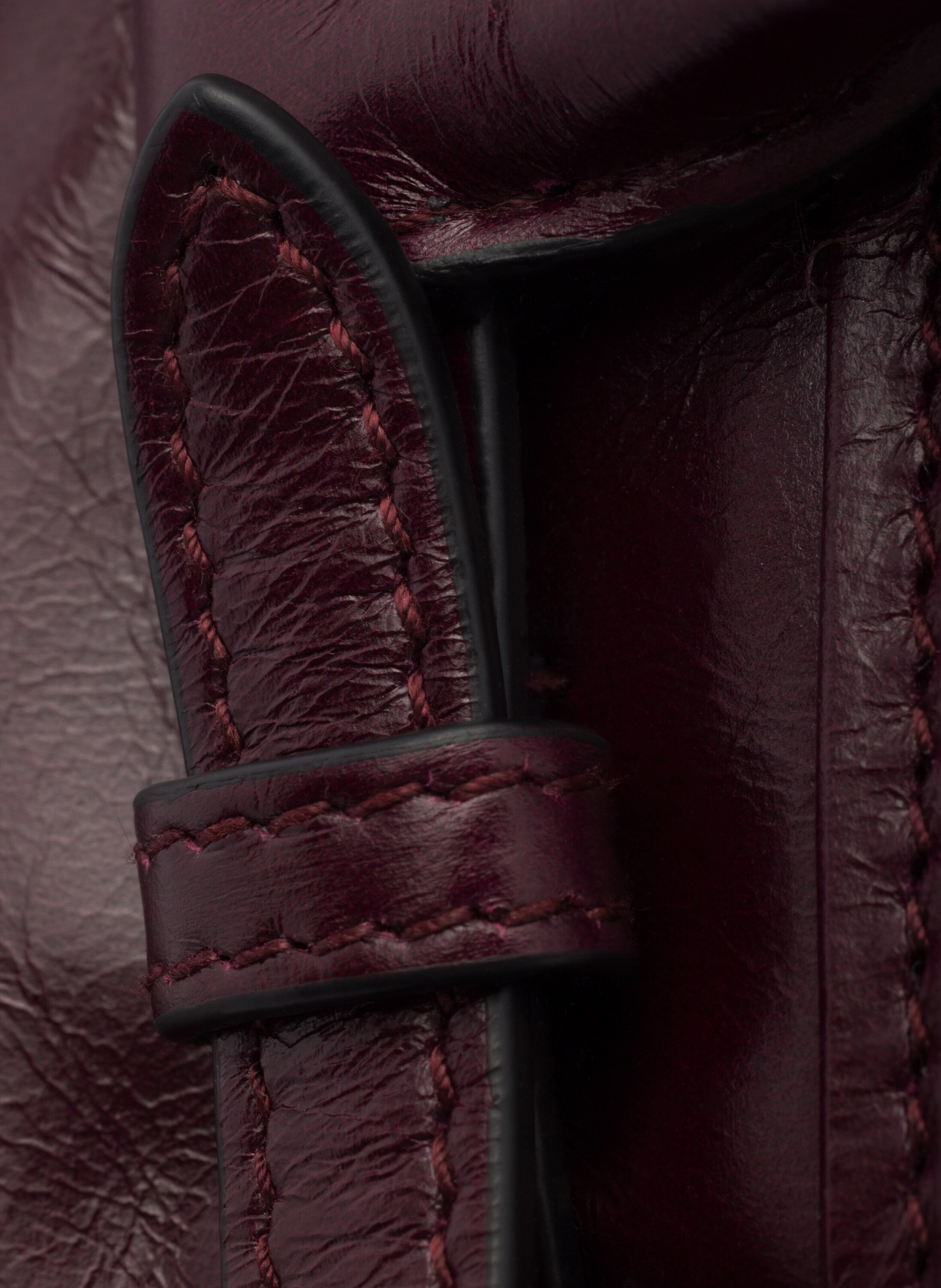 Mini sac prada bonnie en cuir PRADA Rouge