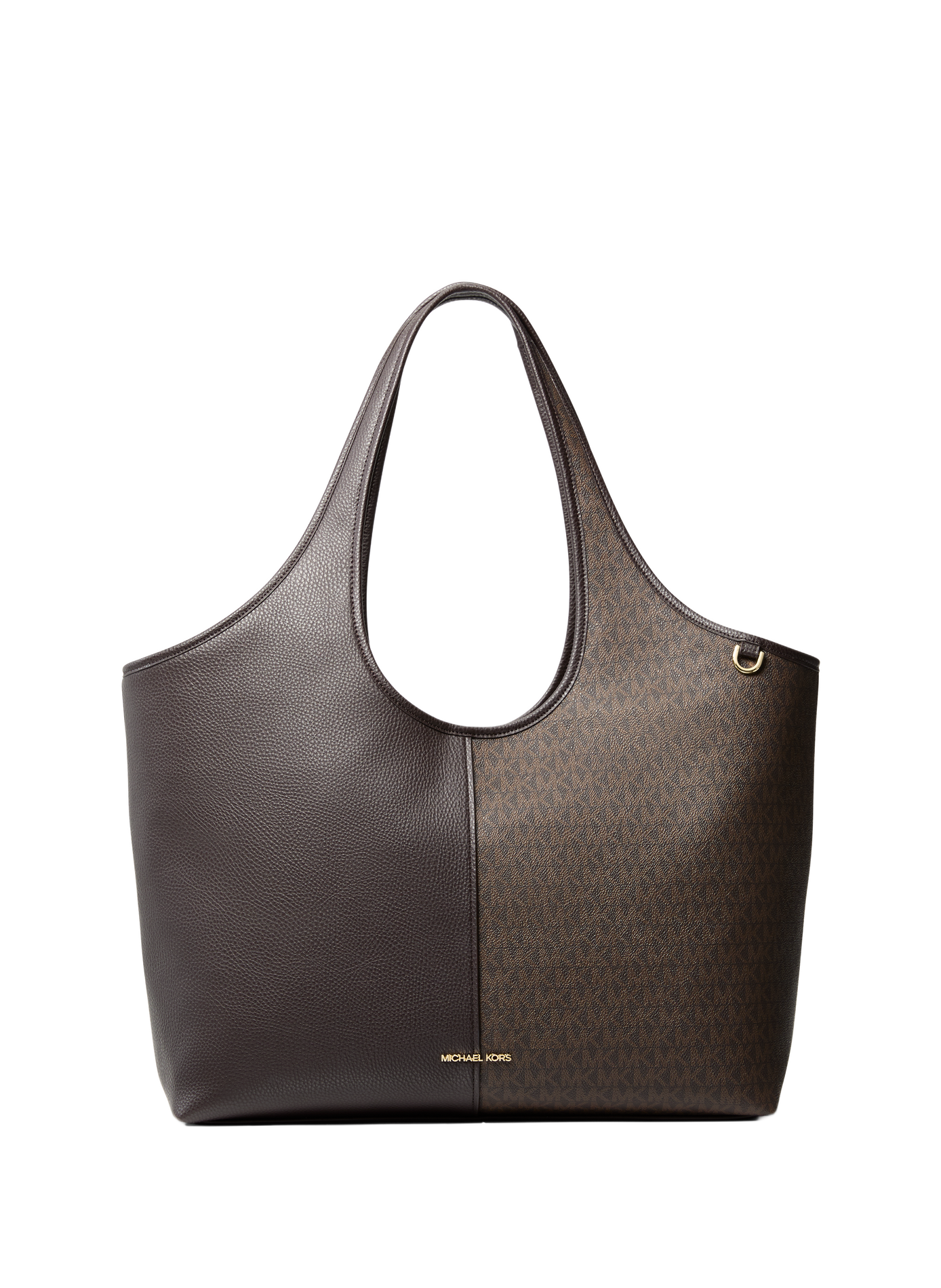 Sac cabas imprimé MICHAEL KORS Marron