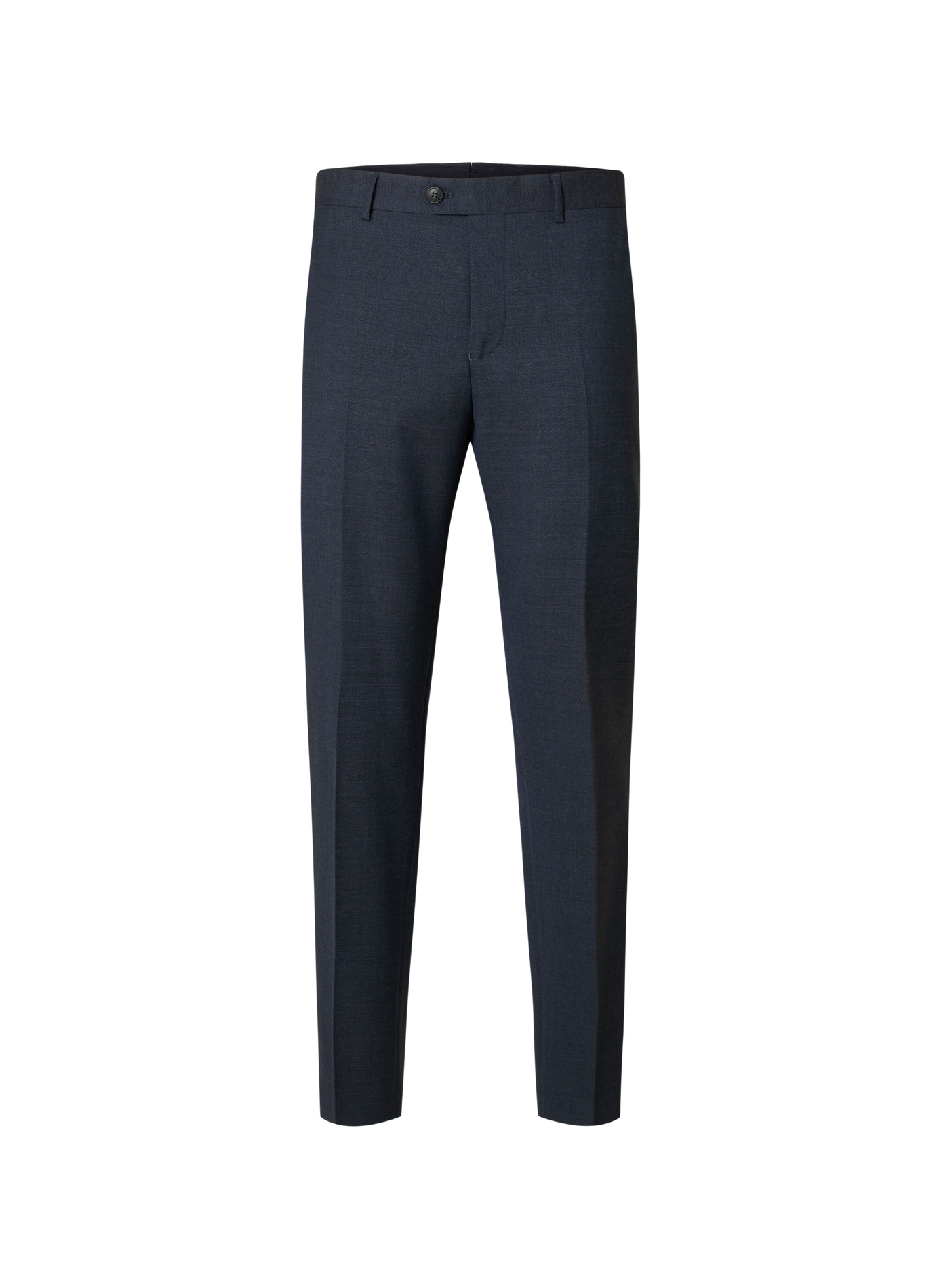 Pantalon costume en laine mélangée SELECTED Bleu