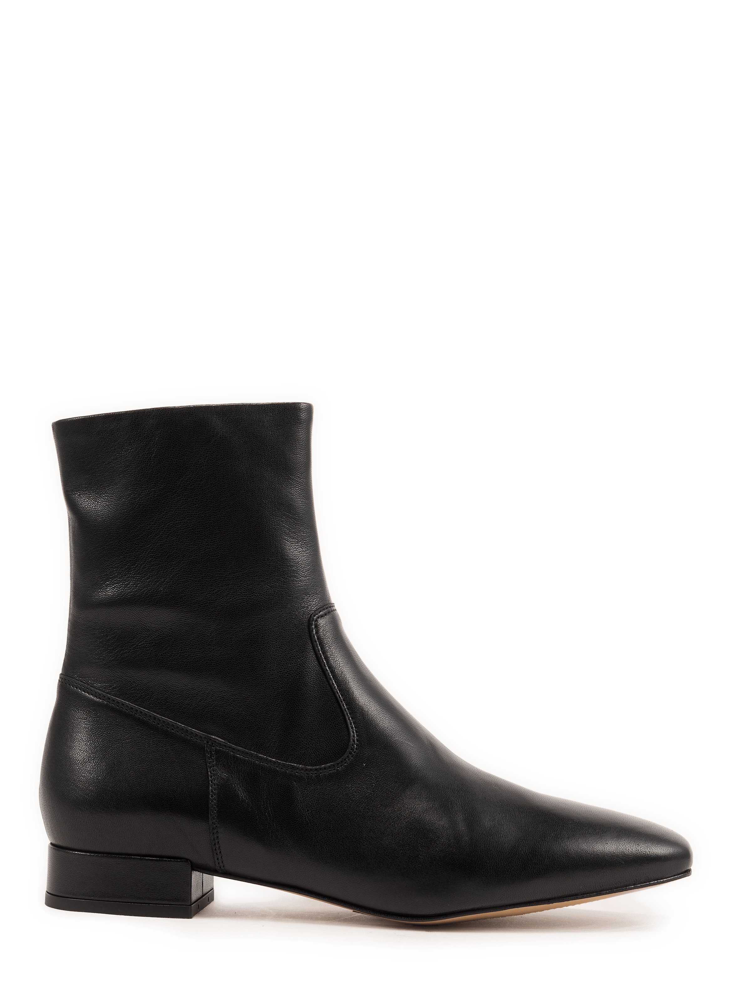 Goia ankle boots in goat and sheep leather SAISON 1865 Black