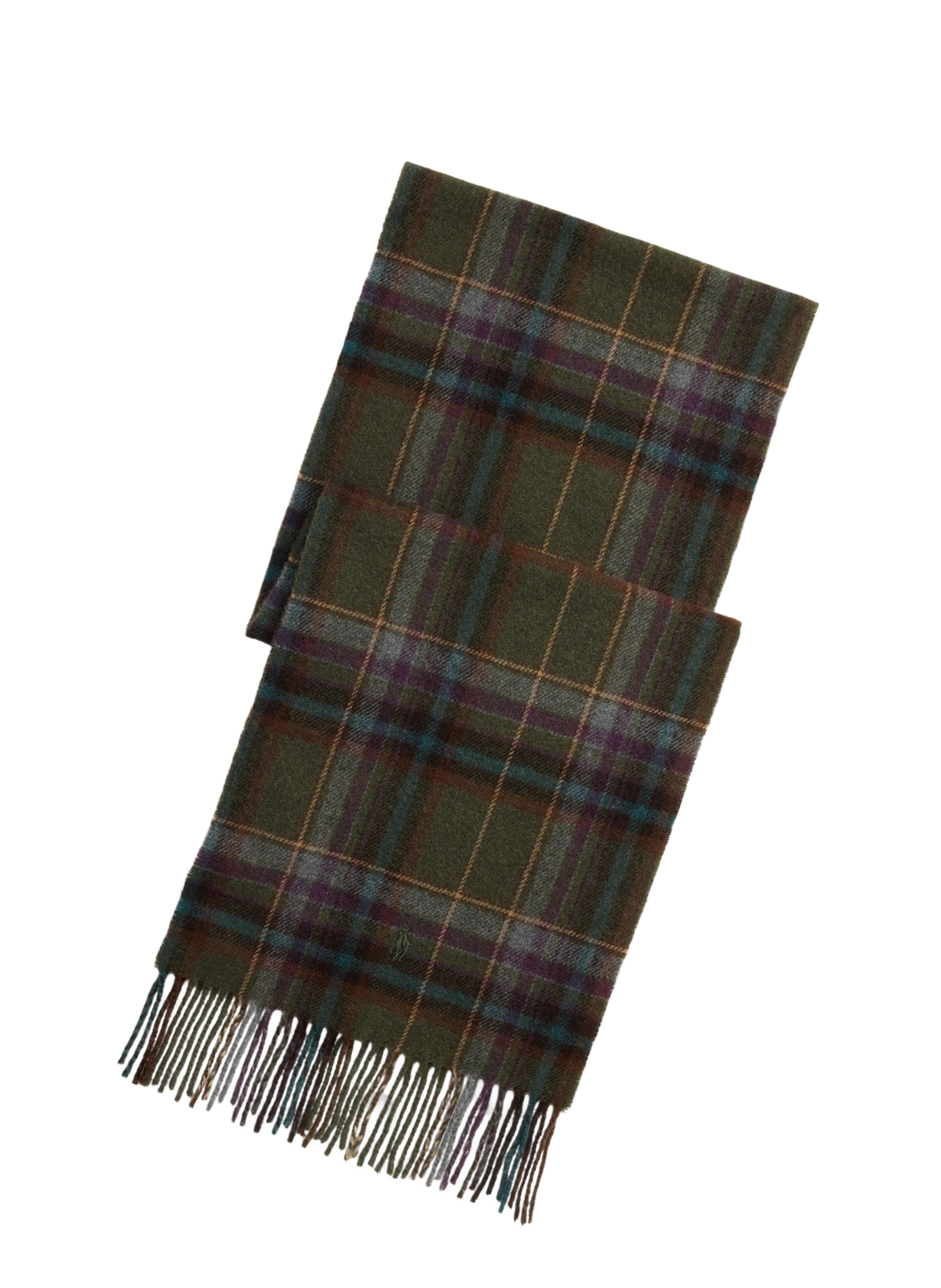 Echarpe en laine   Olive