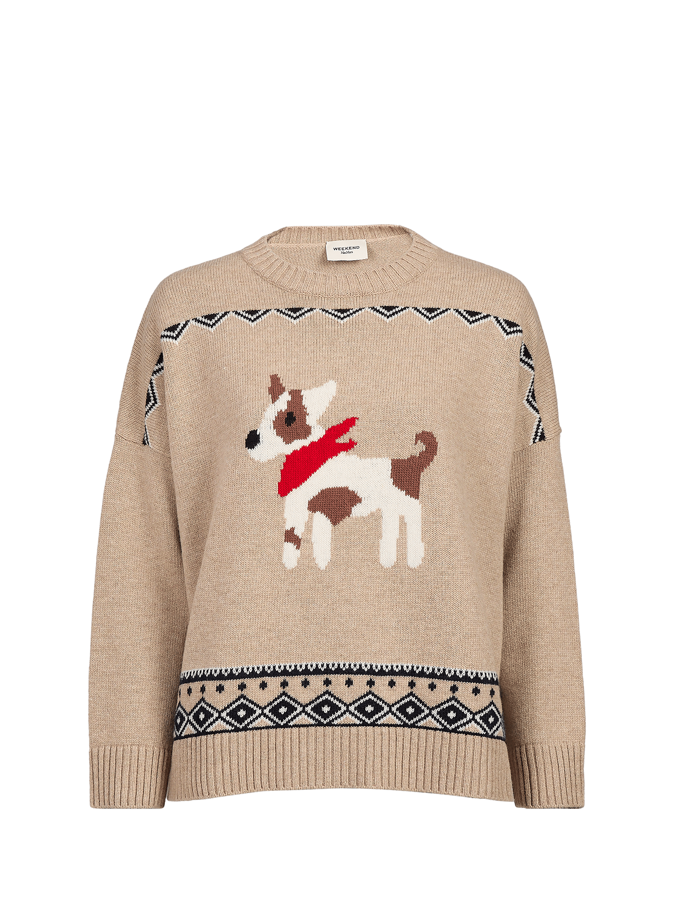 Oversized wollen trui MAX MARA WEEK END Beige