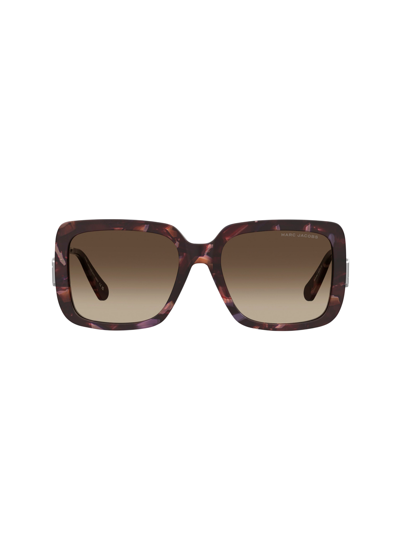 Lunettes de soleil The J Marc Square MARC JACOBS Marron