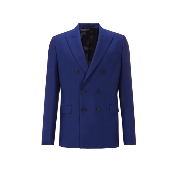 Veste de costume en laine et mohair