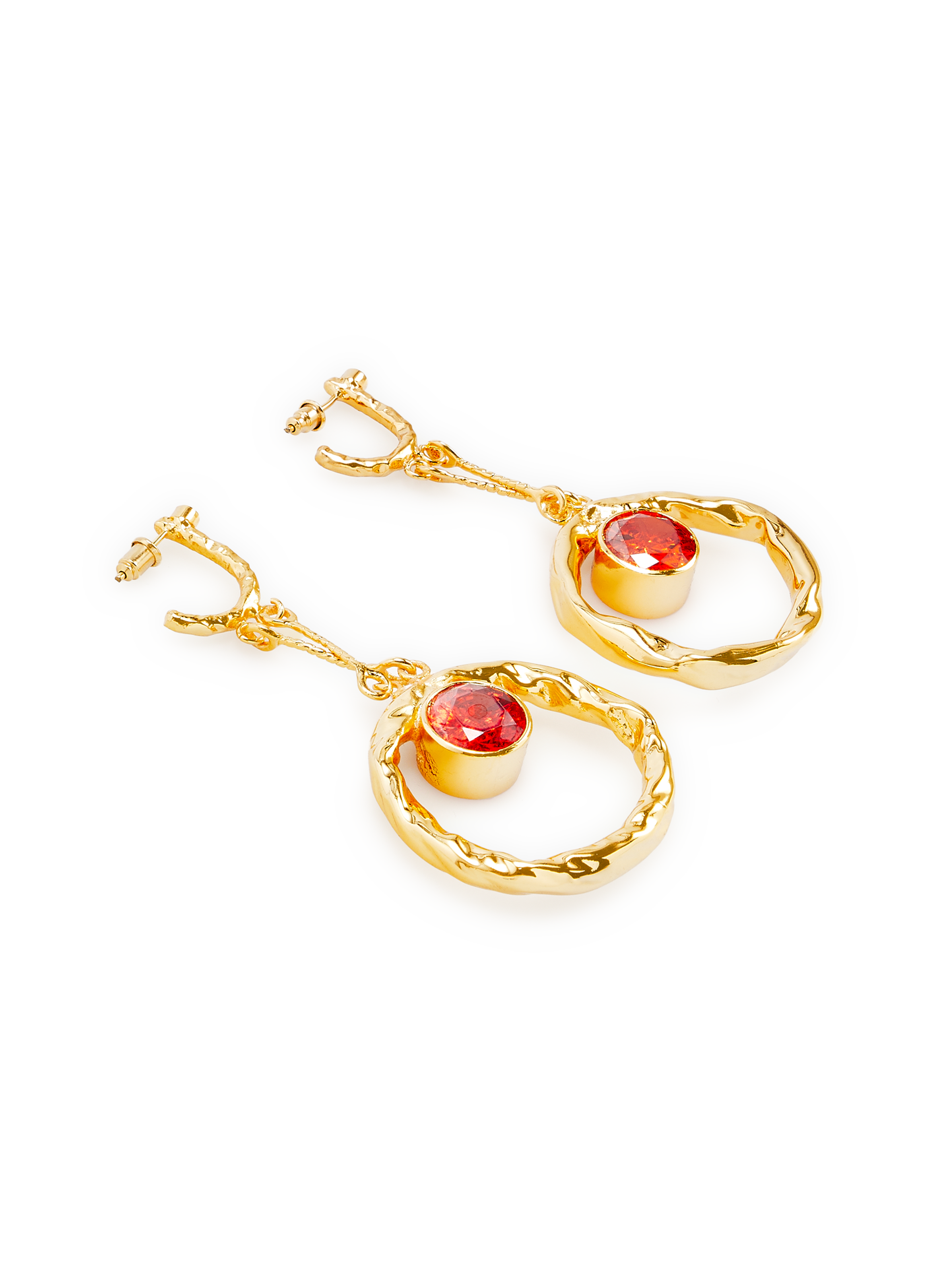 Giorgia earrings ALICAN ICOZ Golden