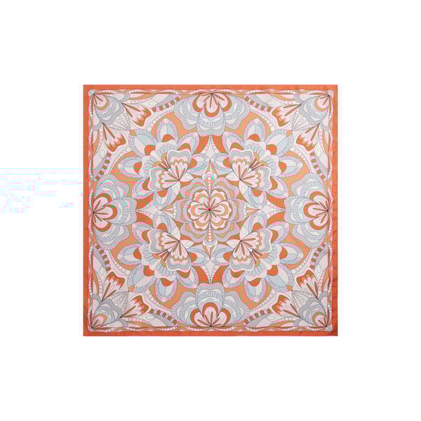 Carré de soie Floral
