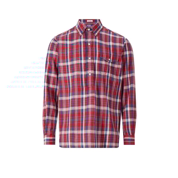 Chemise à col boutonné