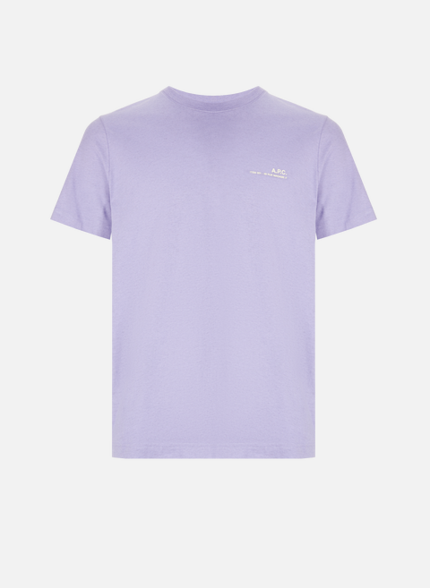 T-shirt en coton VioletA.P.C. 