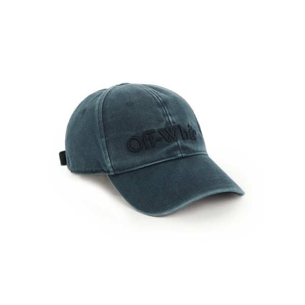 Off-white Denim Baseball Cap In Blue