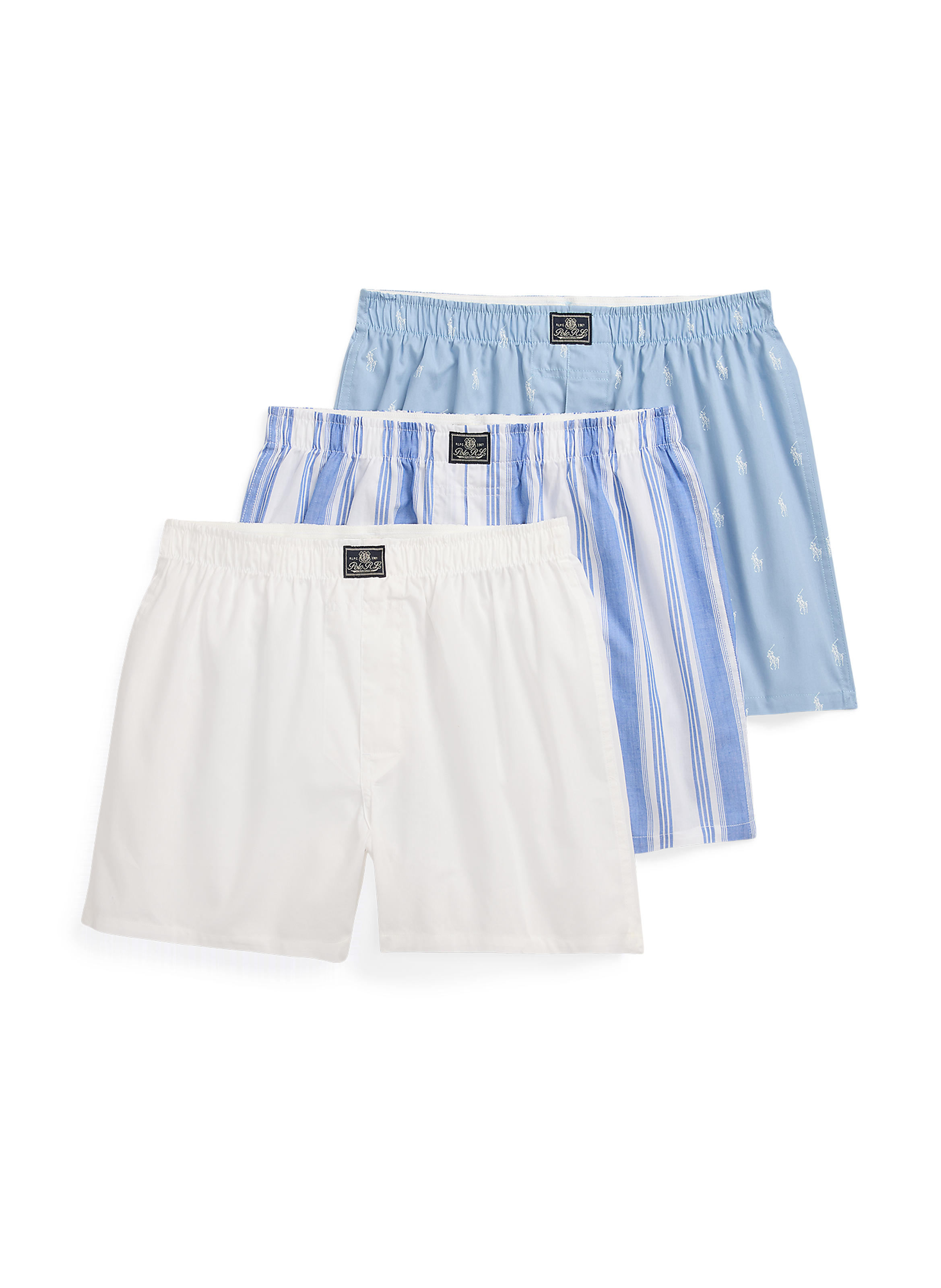 POLO RALPH LAUREN Lot de 3 caleçons  Multicolore