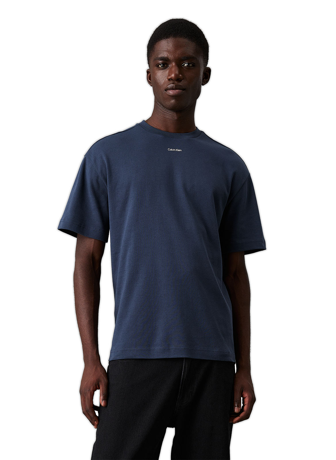 CALVIN KLEIN T-shirt en coton  Bleu