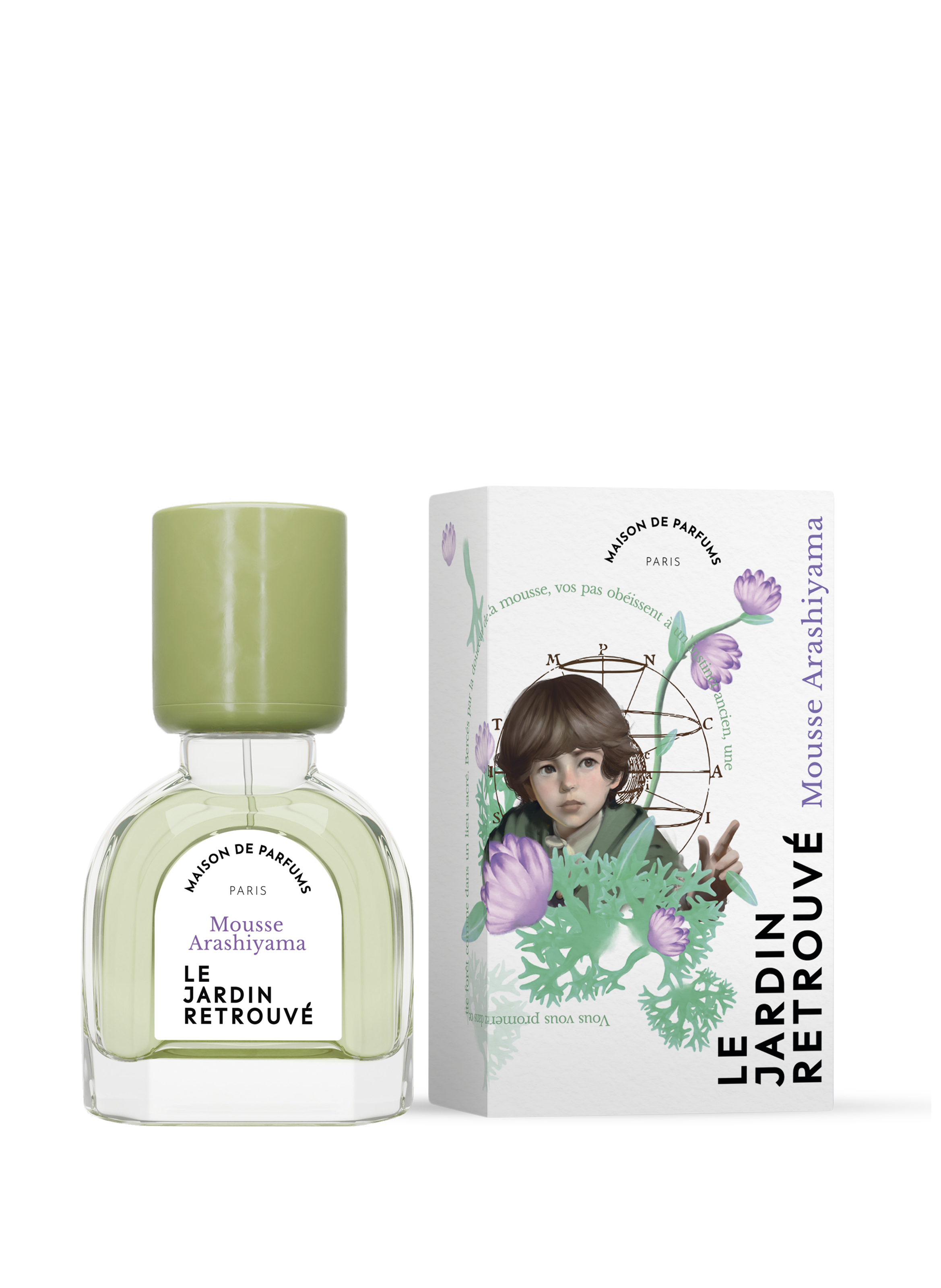 Eau de parfum - Mousse Arashiyama LE JARDIN RETROUVÉ No color