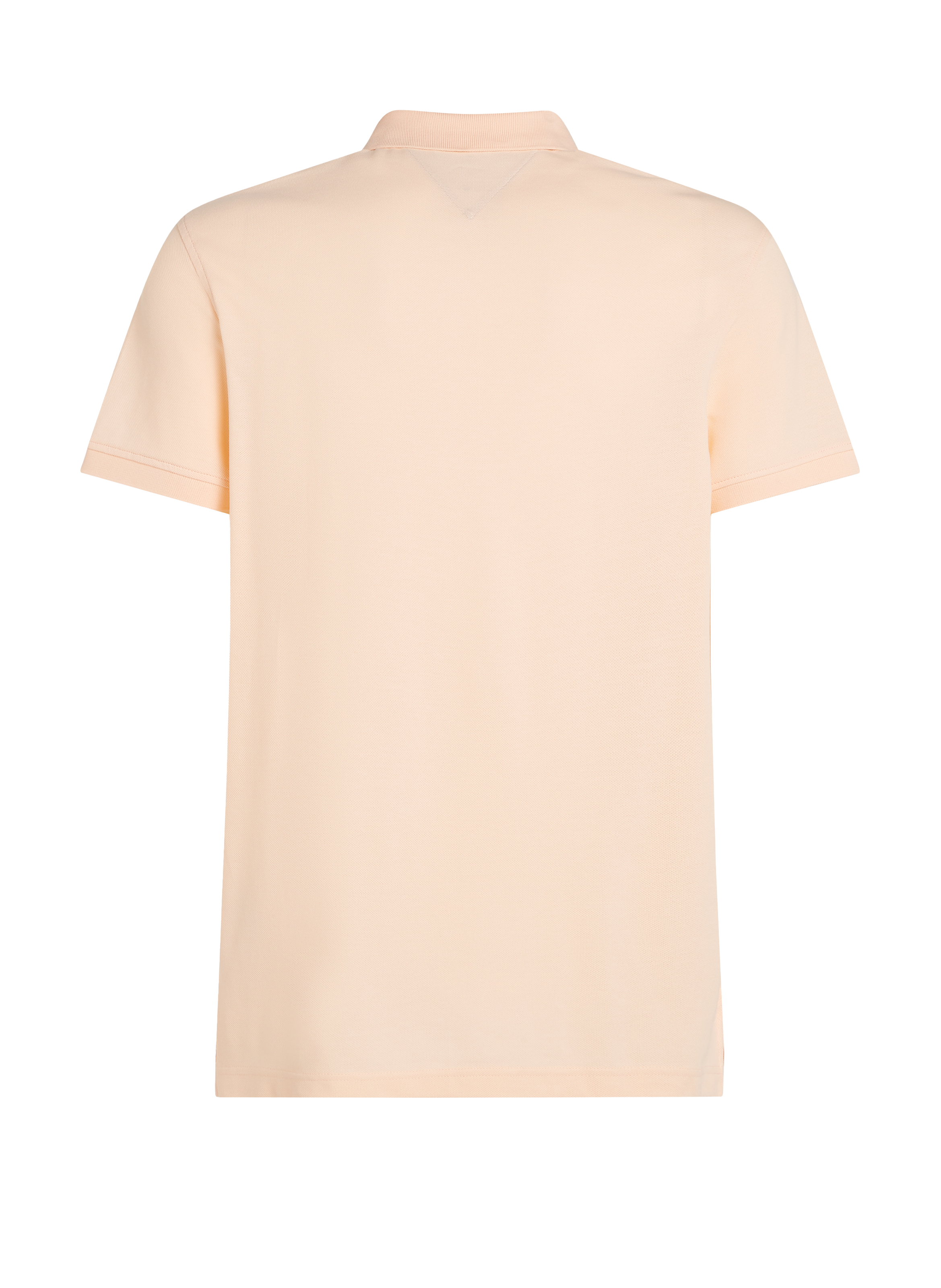 Polo droit en piqué de coton TOMMY HILFIGER Orange