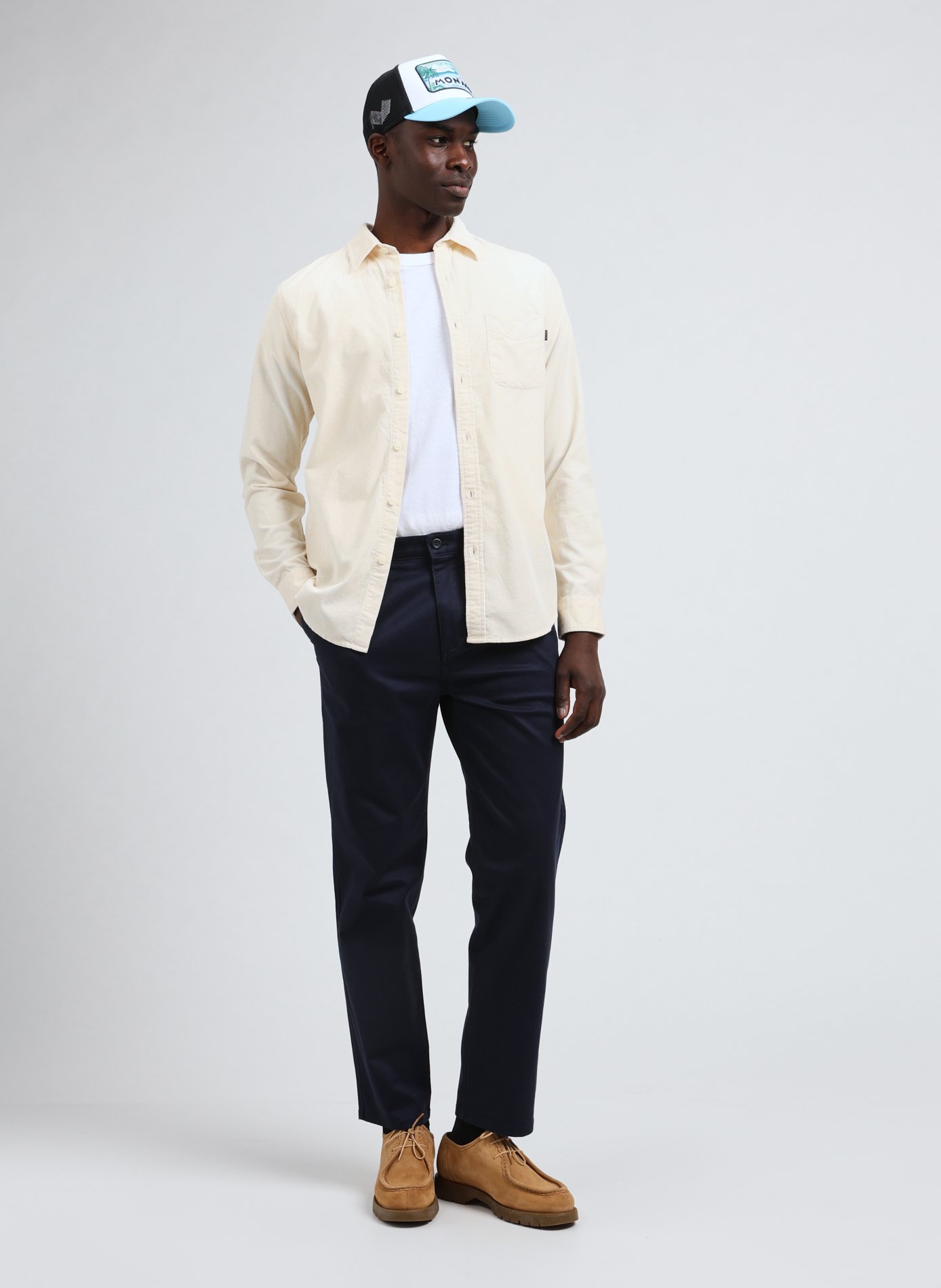 Chemise à carreaux DOCKERS Beige