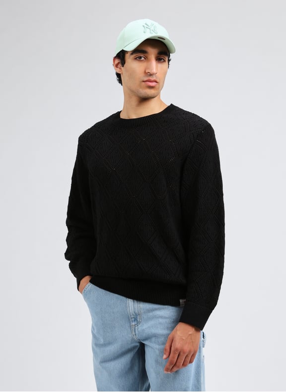 Cotton Kaley sweater Black by CARHARTT WIP CARHARTT WIP Cotton Kaley sweater Black