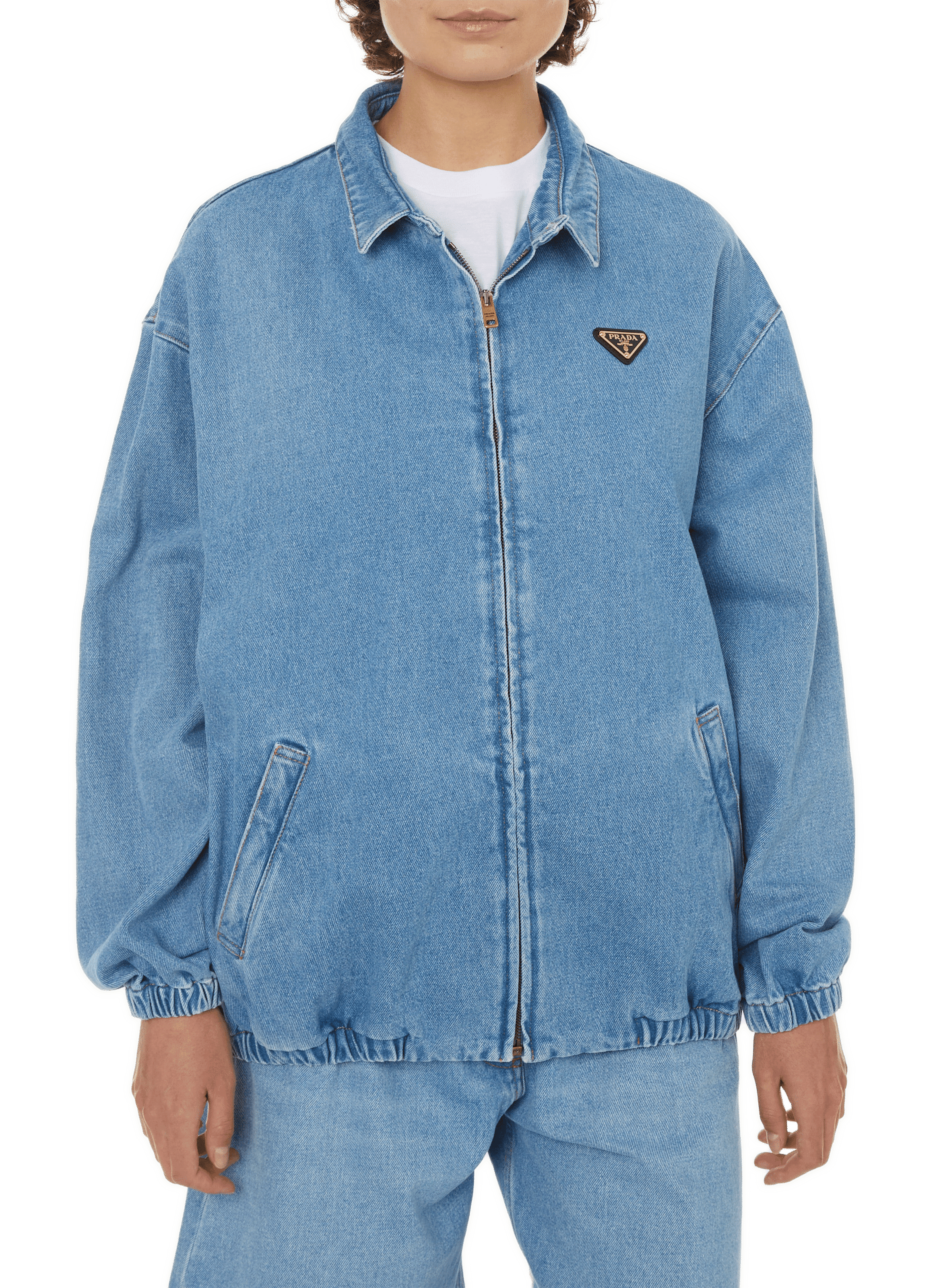 Raffia bucket hat  PRADA Beige