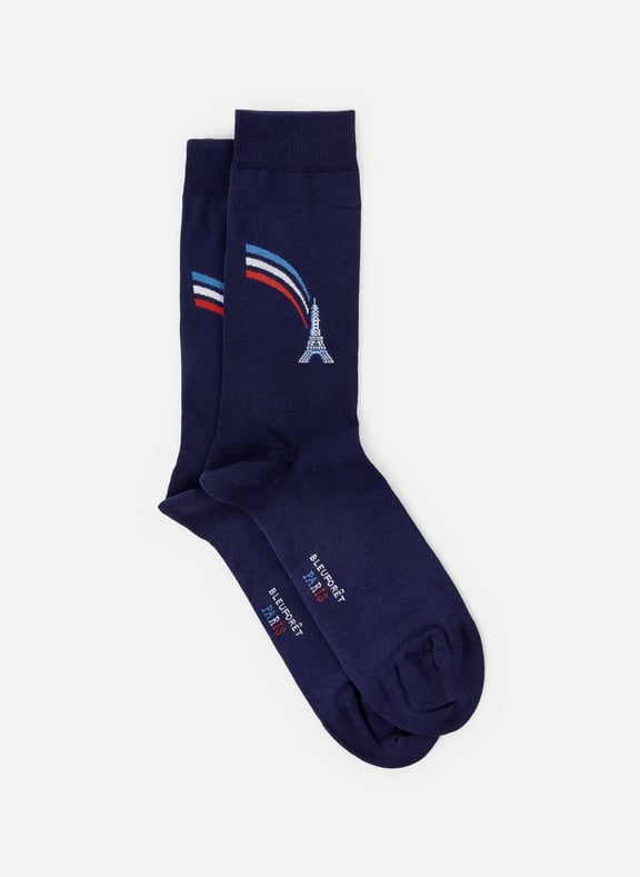 Chaussettes en coton Bleu by BLEUFORÊT BLEUFORÊT Chaussettes en coton Bleu