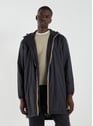 Parka mi-longue imperméable | Noir by K-WAY K-WAY Parka mi-longue imperméable | Noir