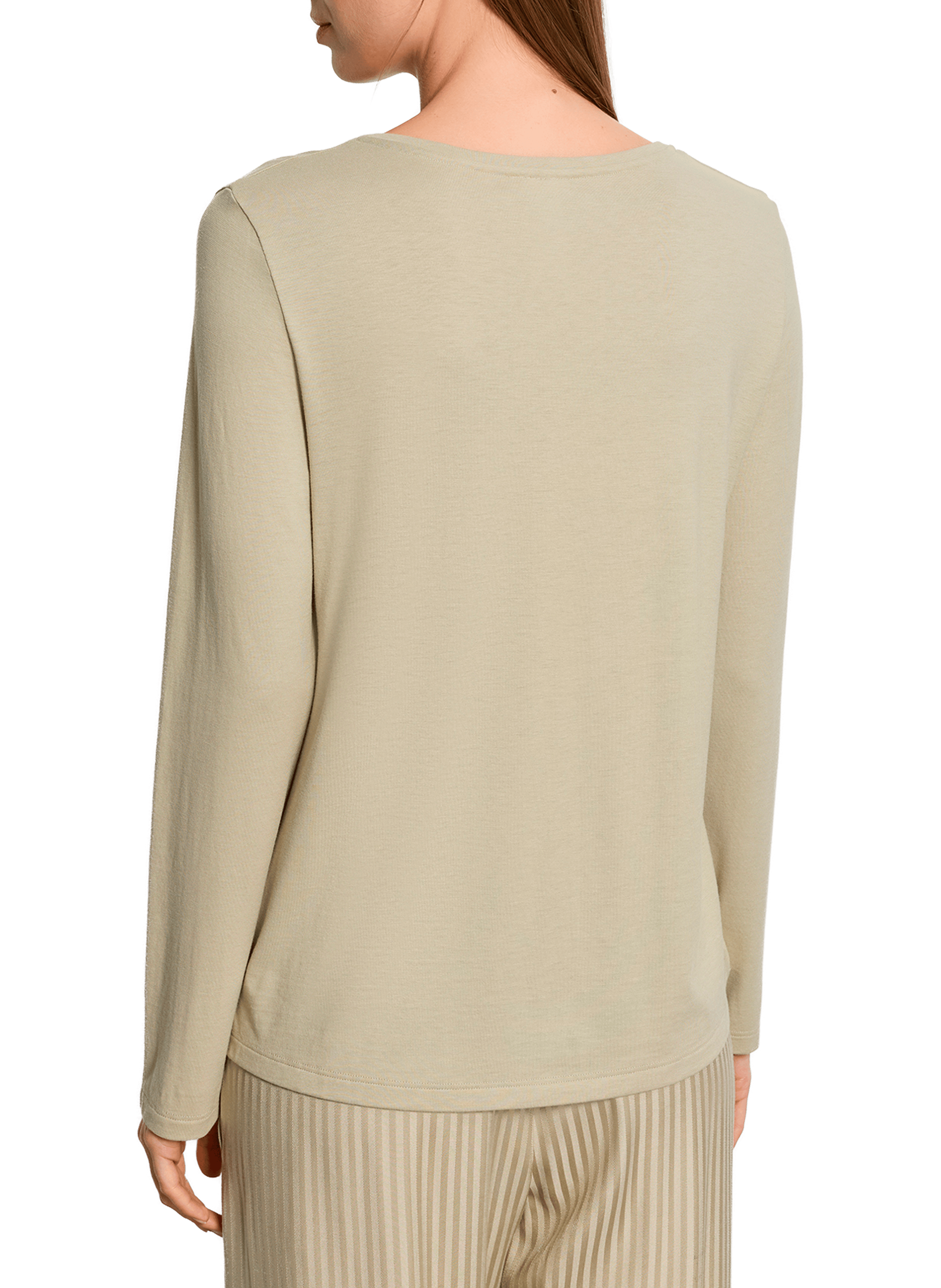 T-shirt à manches longues HANRO Vert