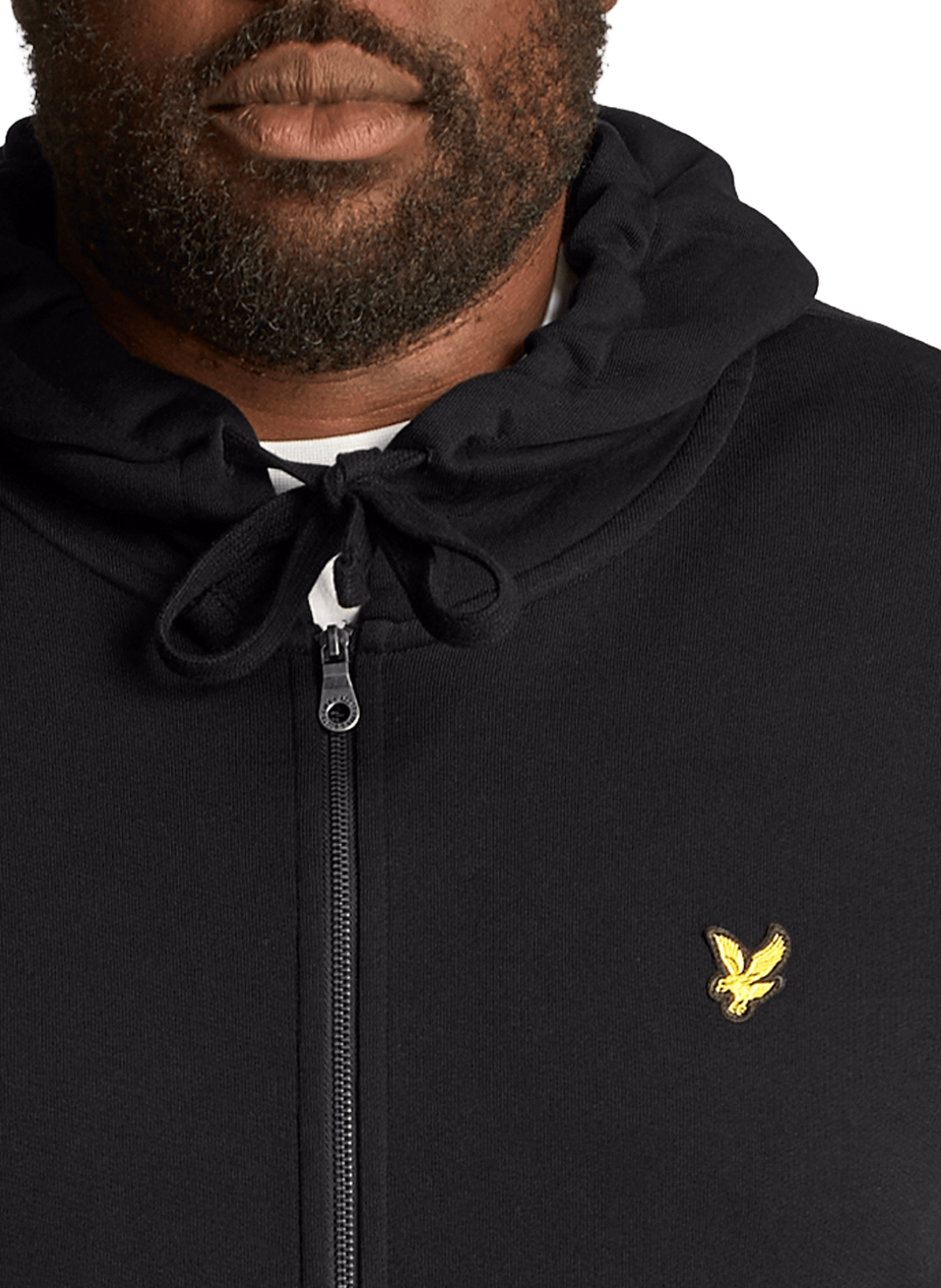 Hoodie zippé  LYLE & SCOTT Noir