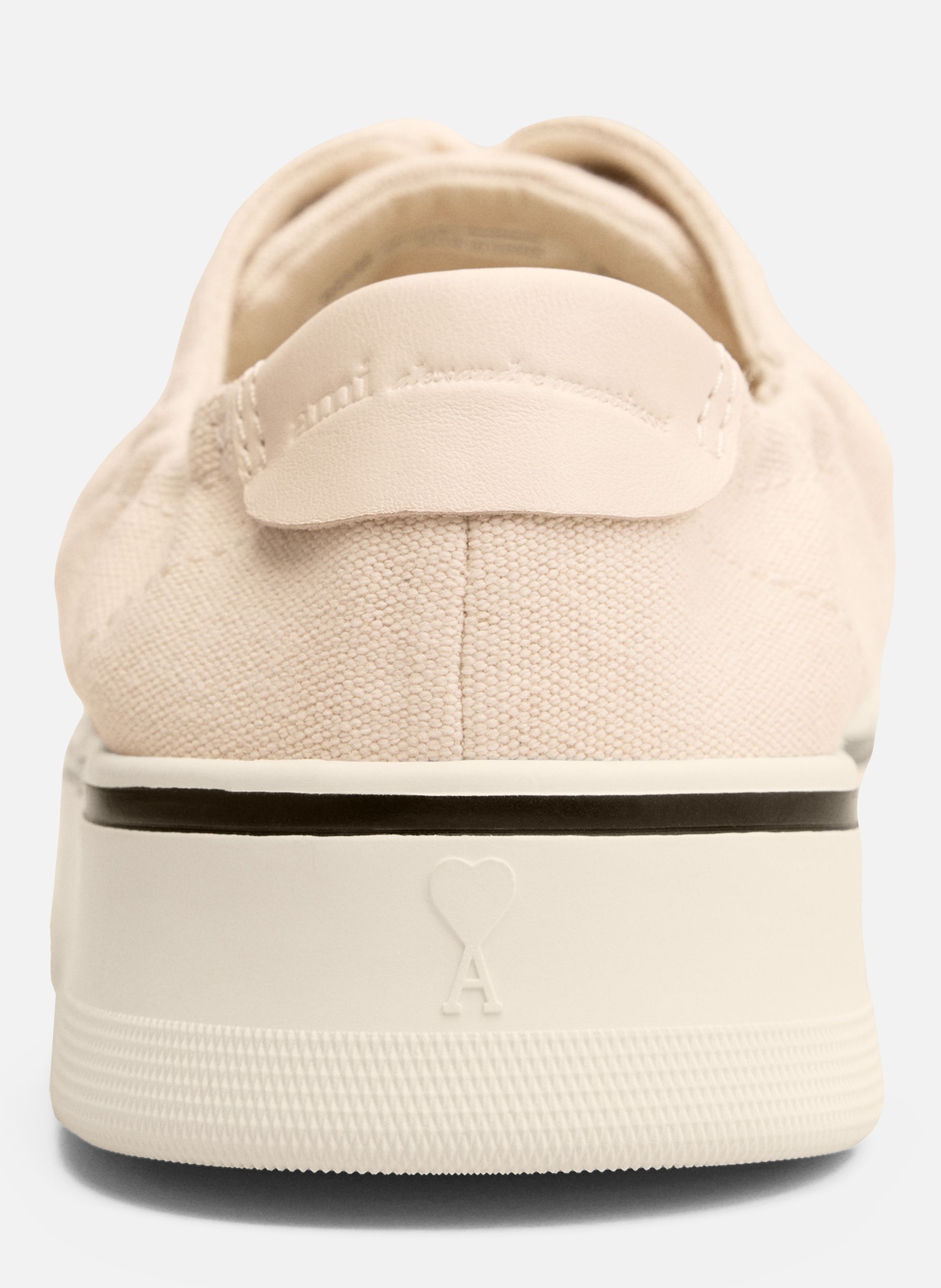 Sneakers tennis unisexes AMI PARIS Blanc