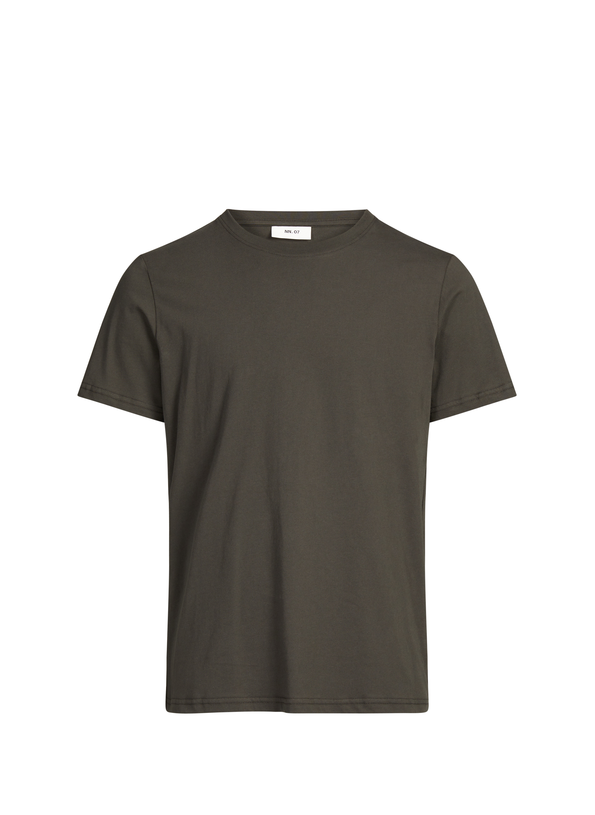 Cotton Percy T-shirt NN.07 Khaki