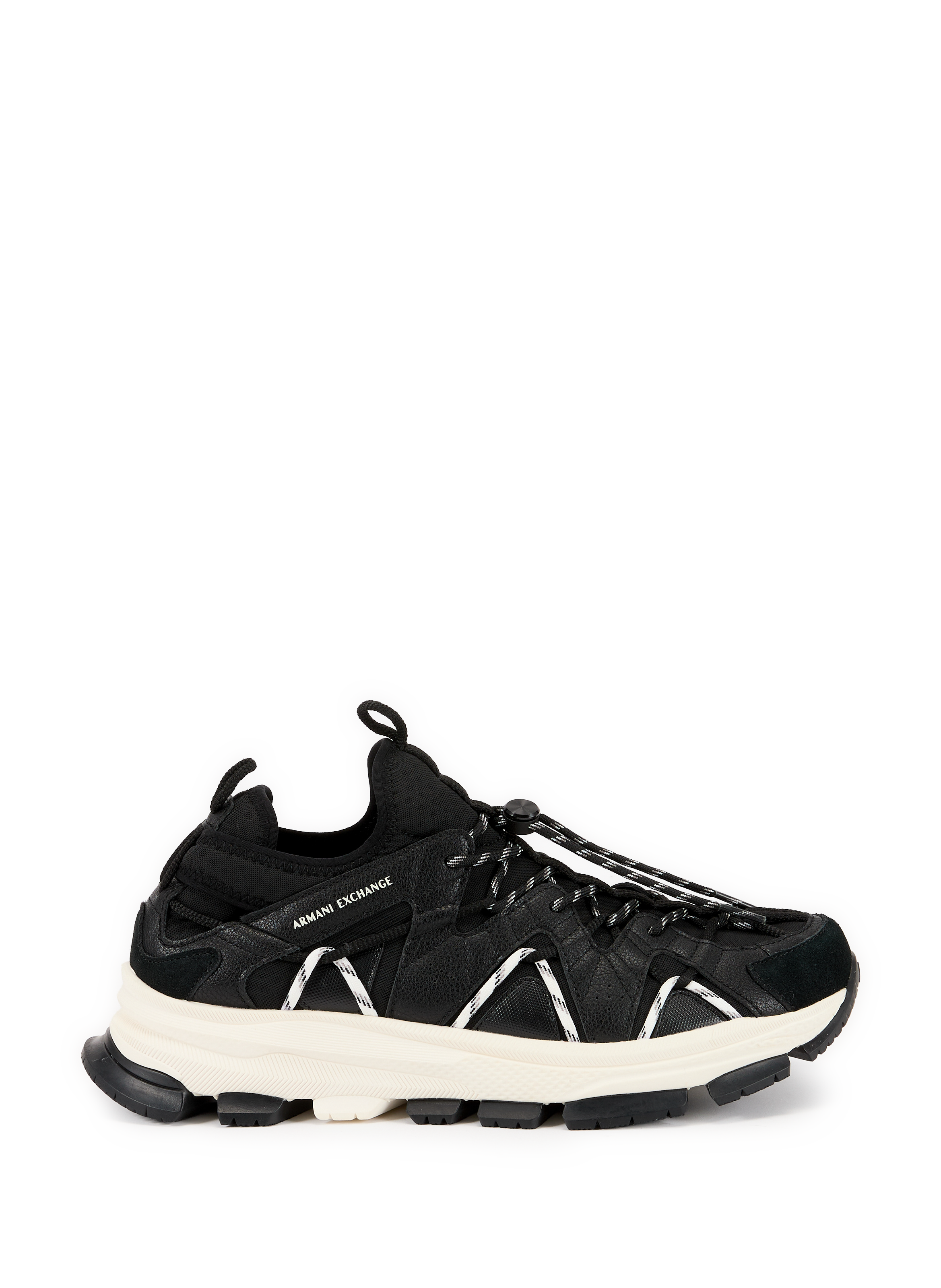 Baskets basses en tissu ARMANI EXCHANGE Noir