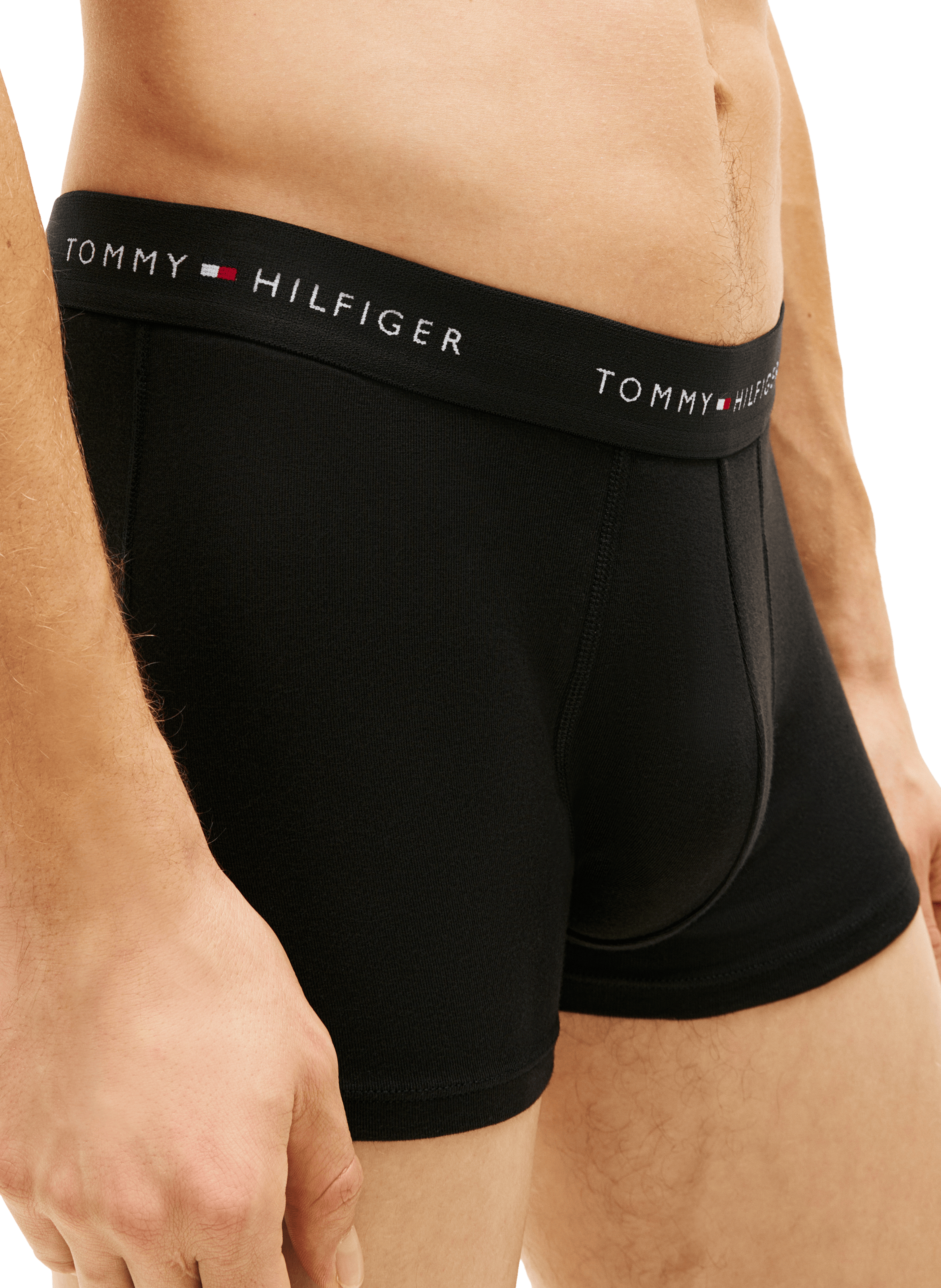 Lot de 3 boxers en coton organique TOMMY HILFIGER Multicolore