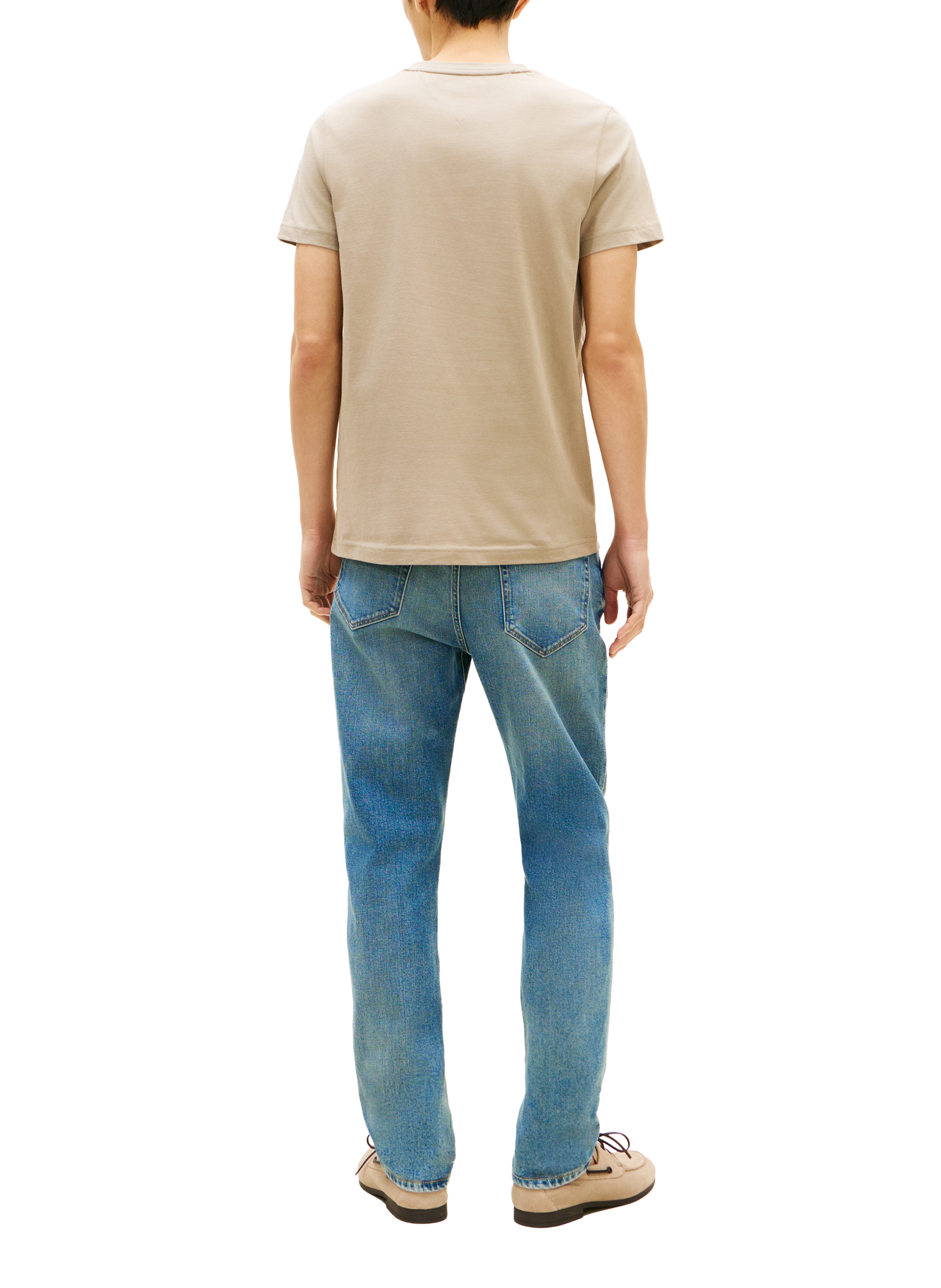 T-shirt en coton Beige