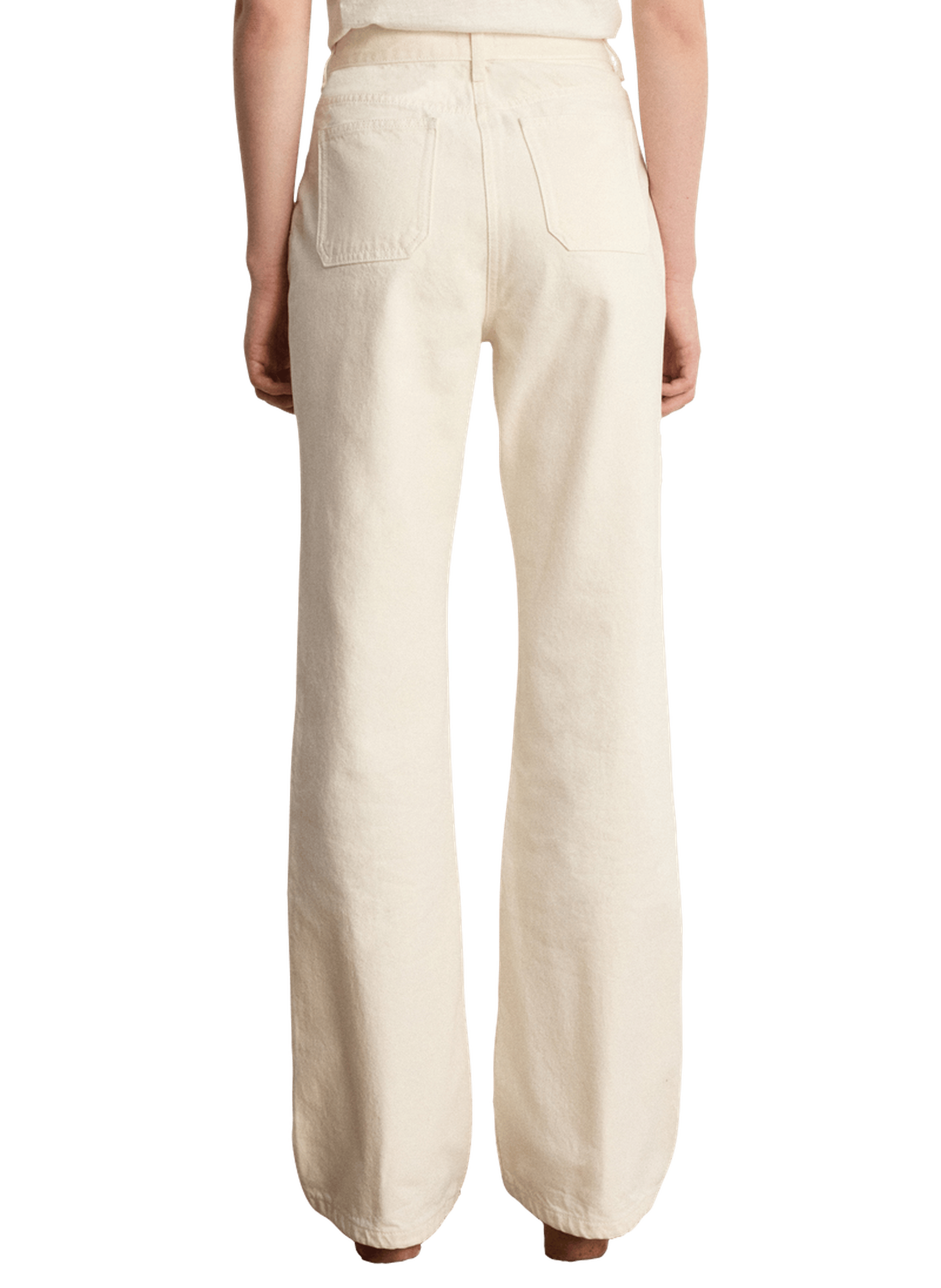 Jean flare à mors- BERTIE PABLO Beige