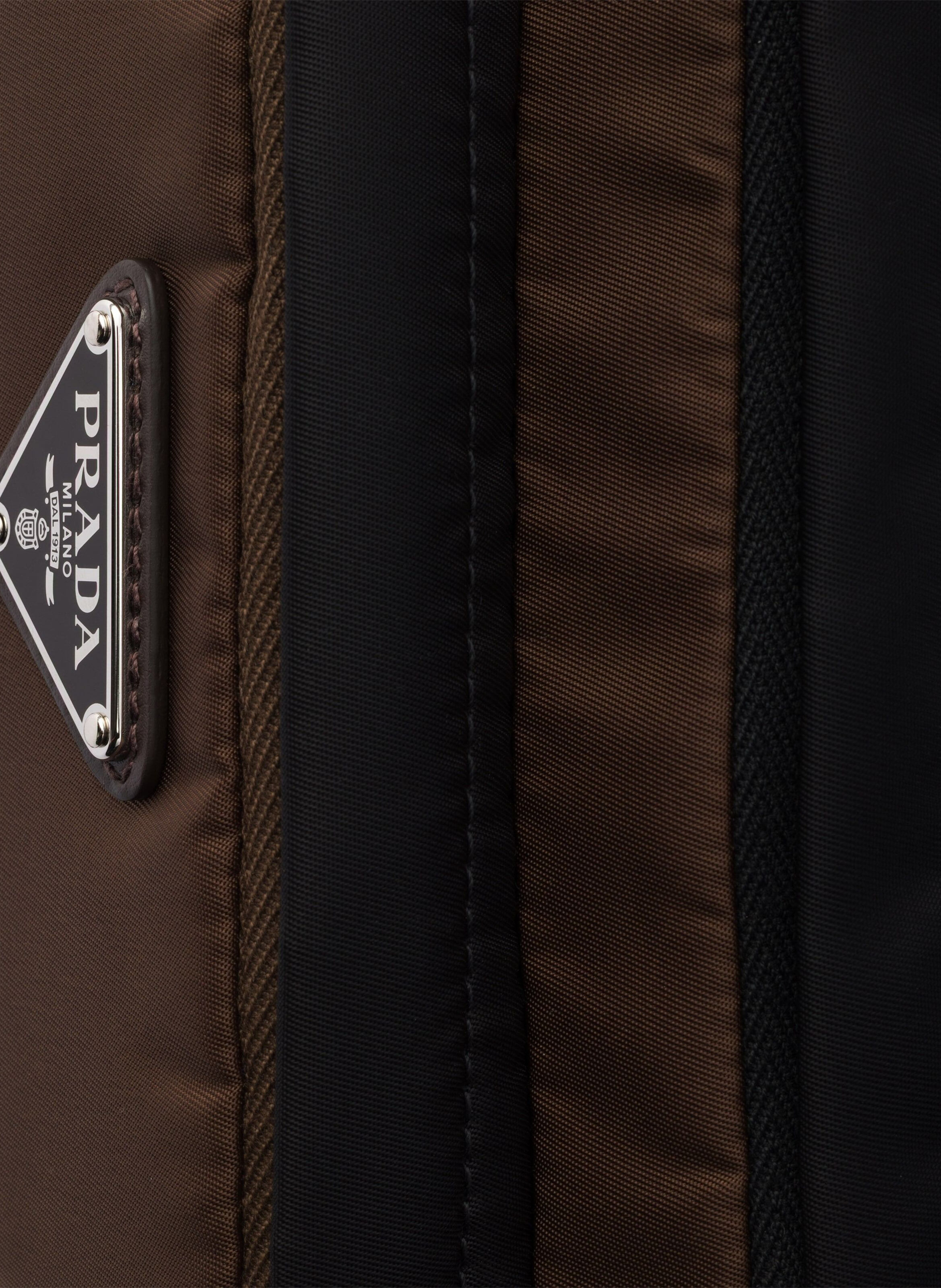 Pochette en re-nylon PRADA Noir