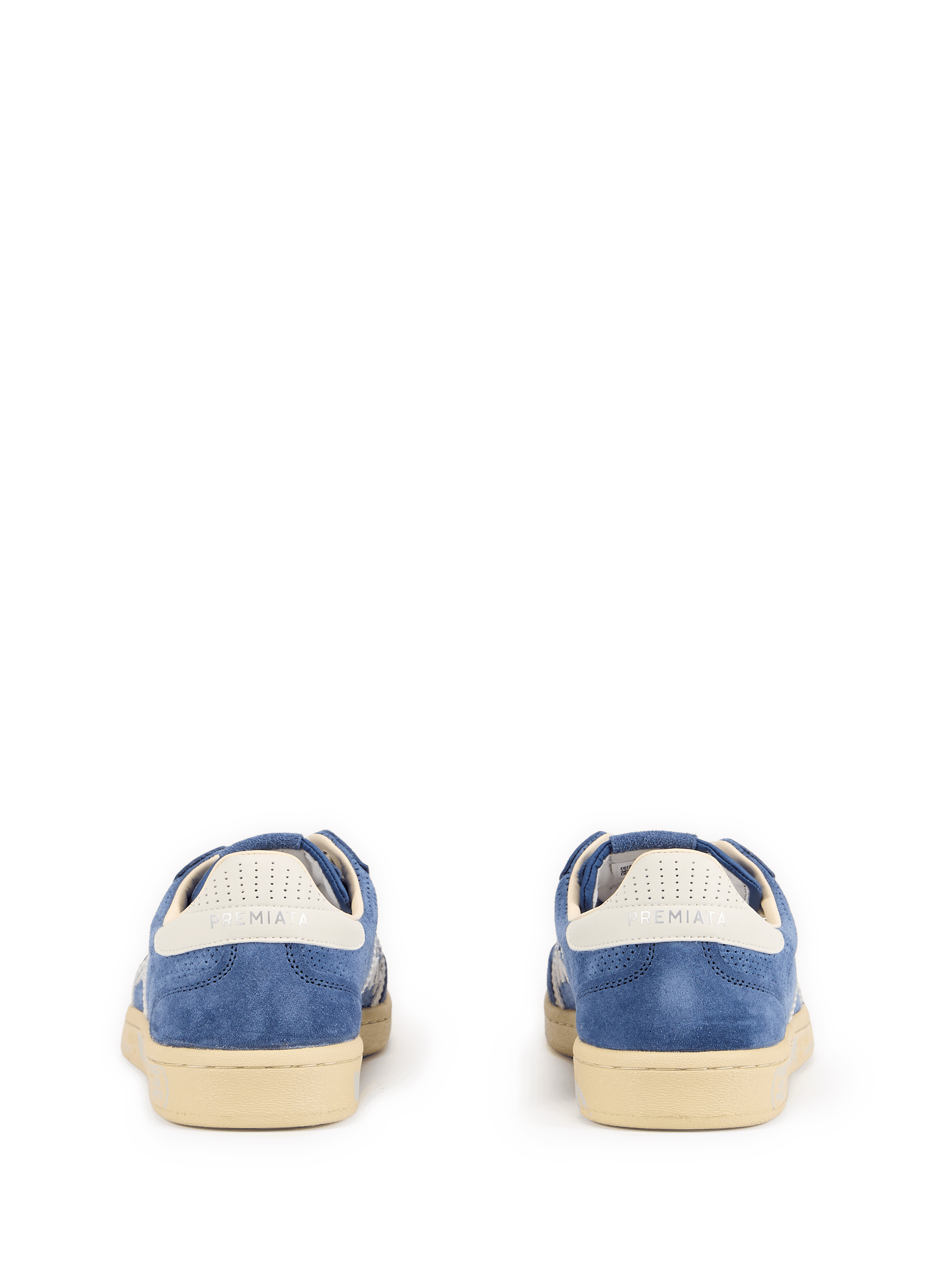 Baskets Bonnie ajourées et suédées PREMIATA Bleu