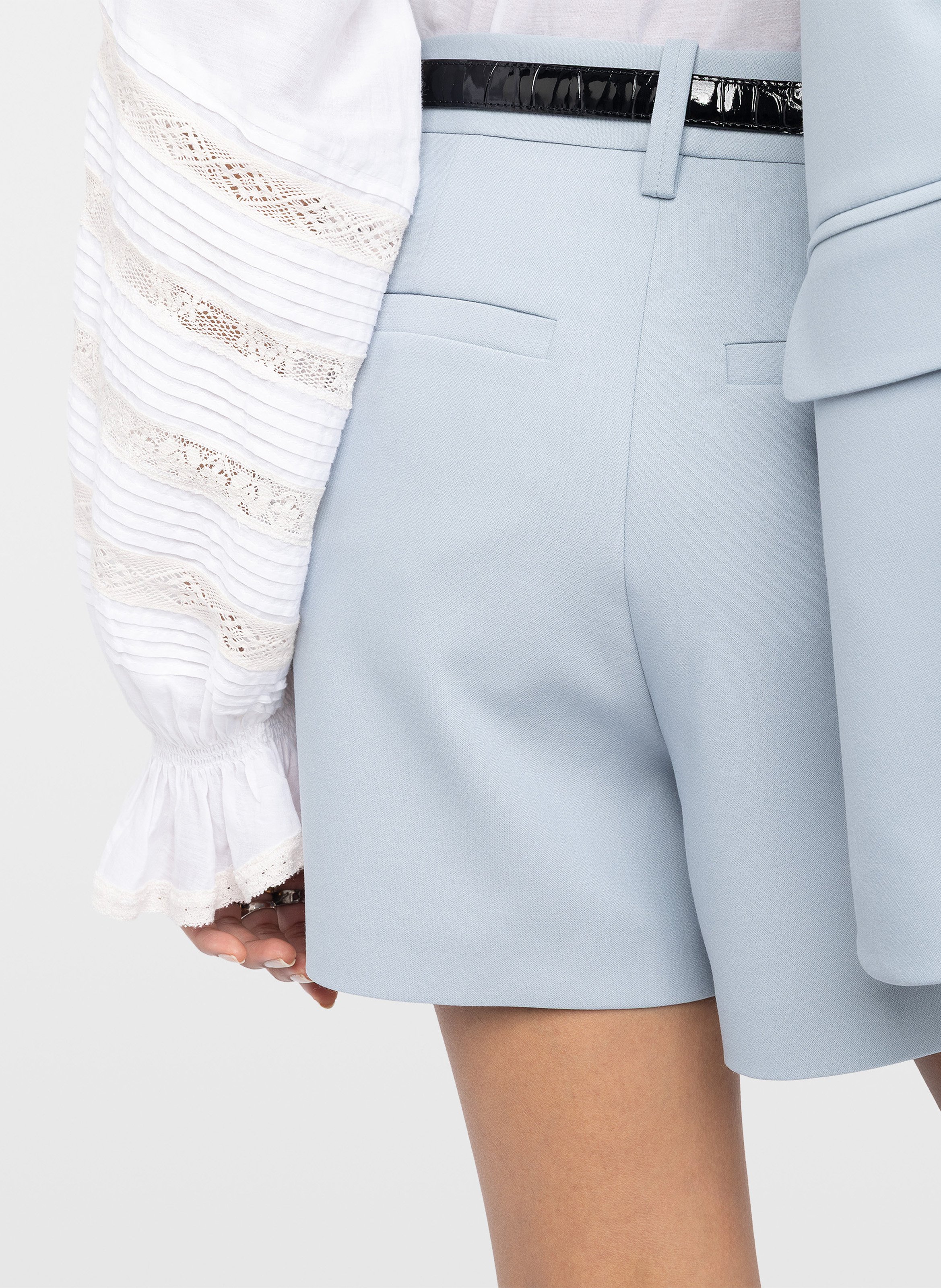 Short tailleur droit sidou ZADIG&VOLTAIRE Bleu