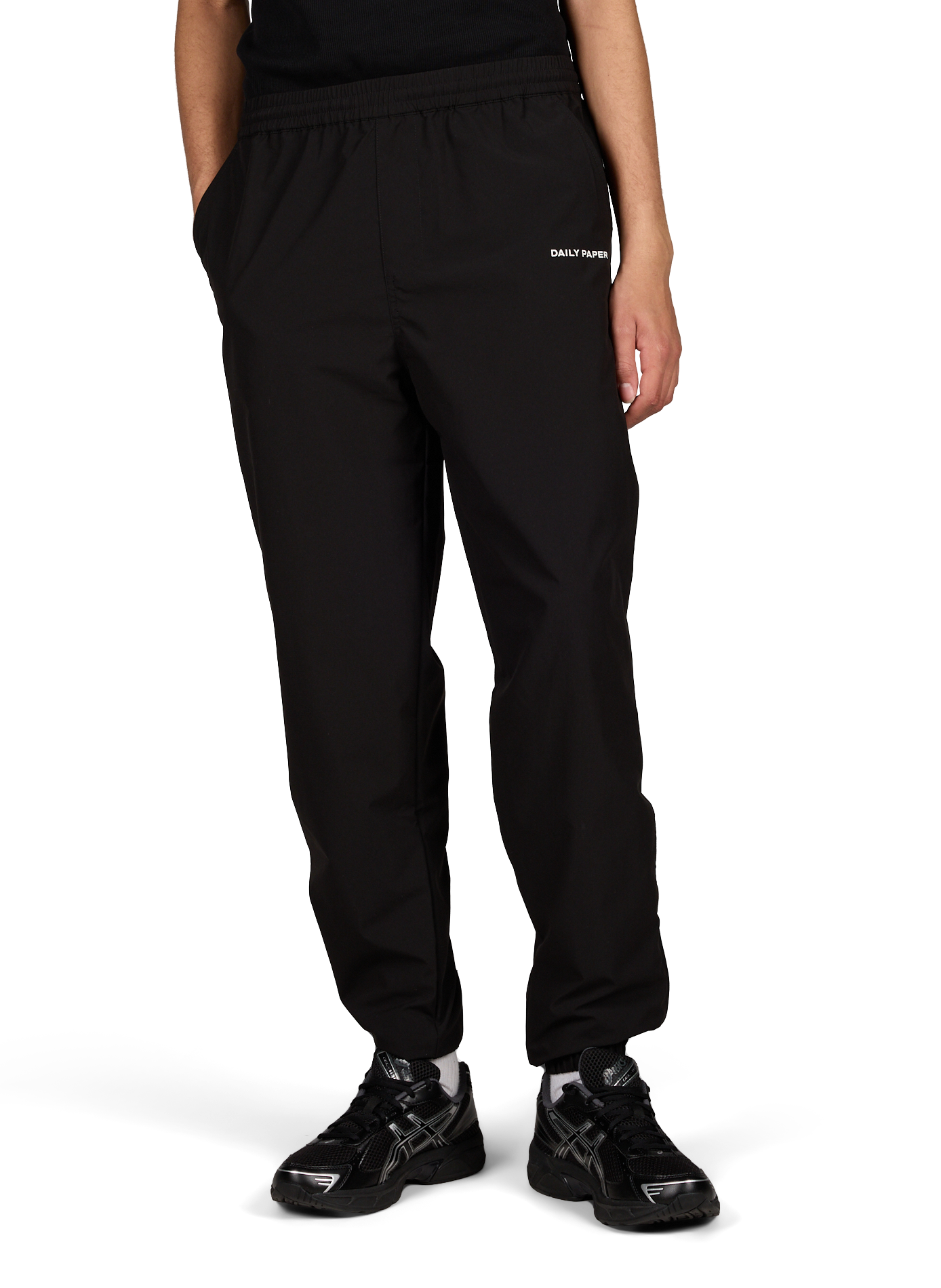 Logo joggers DAILY PAPER Black