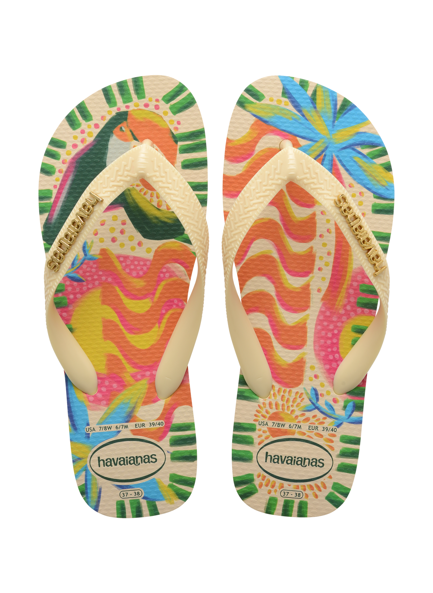 Top Bossa summer print flip flops HAVAIANAS Multicolour