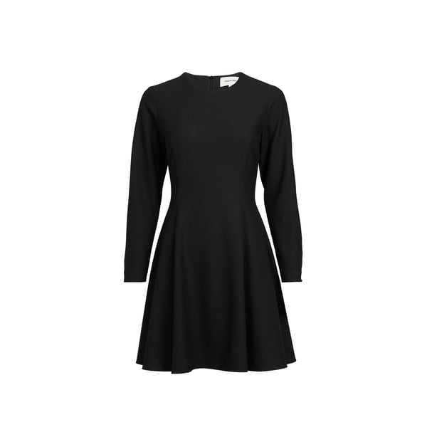 Robe courte évasée unie Robe courte évasée unie