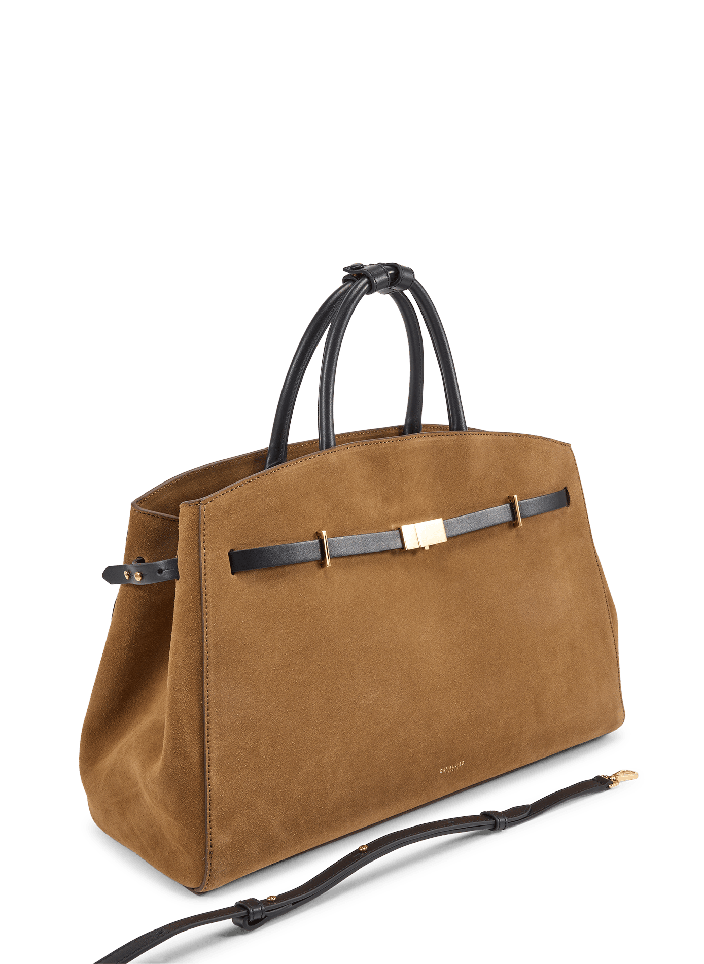 Shopper-Tasche New York aus Leder DEMELLIER LONDON Beige