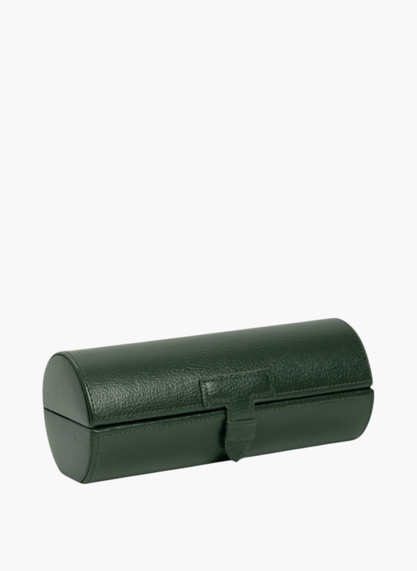 Etui 3 montres en cuir grainé LE TANNEUR Vert