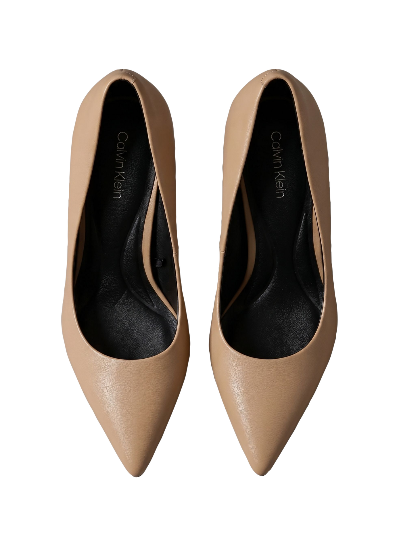 Pointed-toe Peggy pumps CALVIN KLEIN Beige