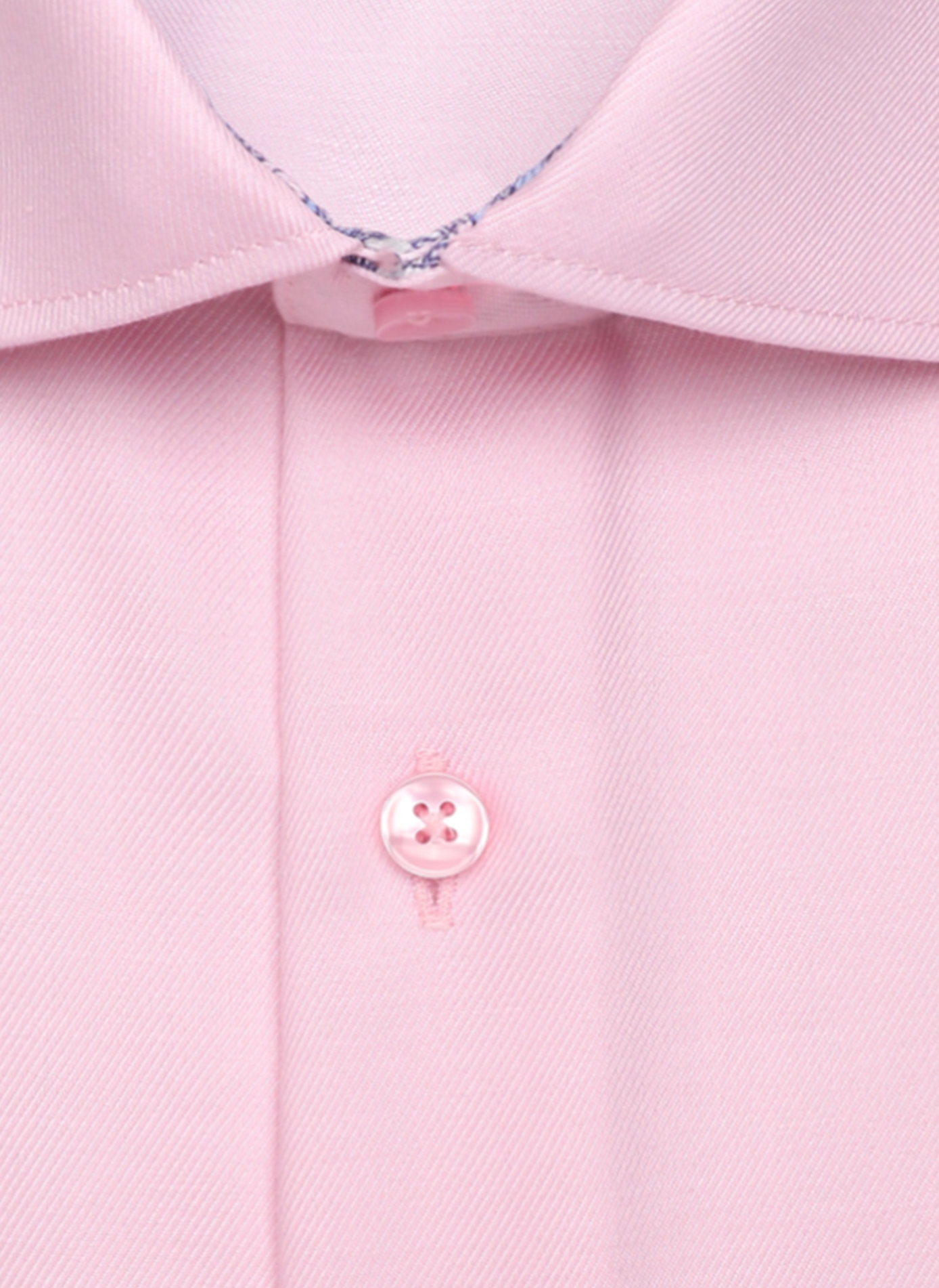 Straight classic collar shirt in cotton SEIDENSTICKER Pink
