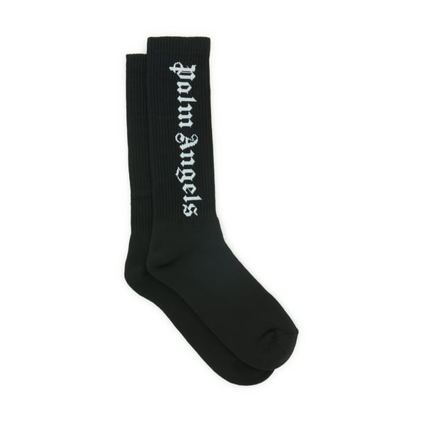 Chaussettes logo en coton
